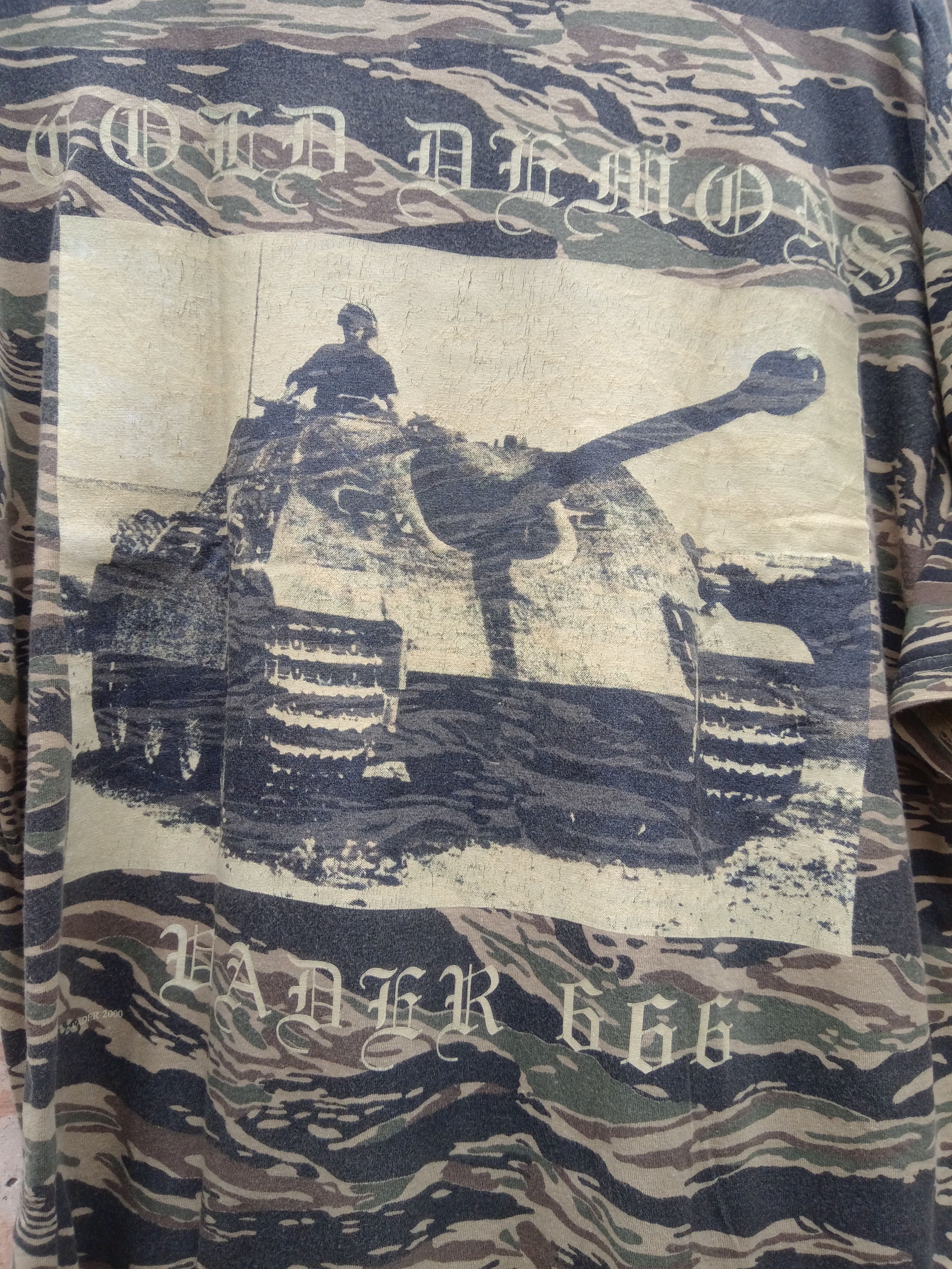 Band Tees × Vintage Vintage '00s VADER cold demons Size US XL / EU 56 / 4 - 5 Thumbnail