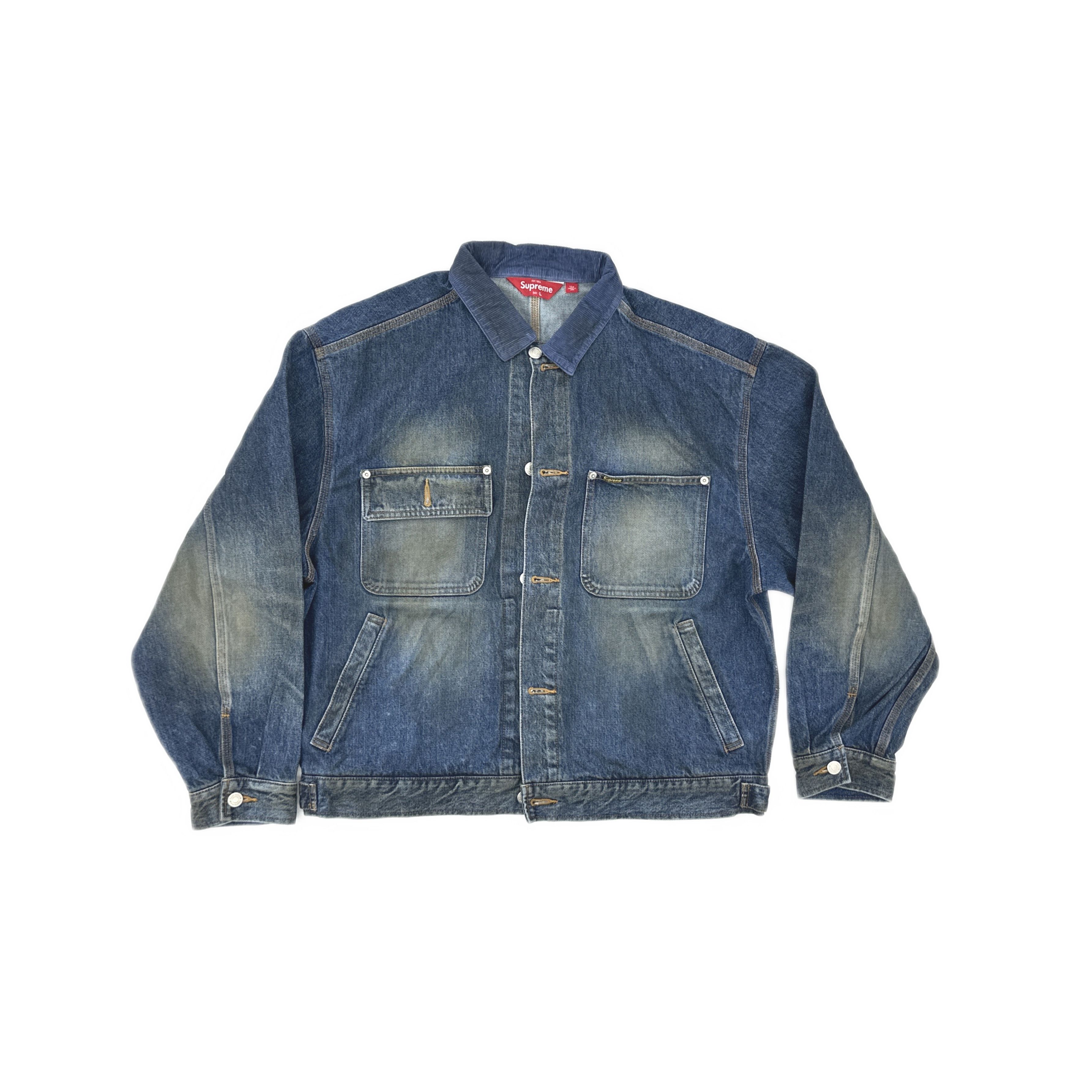 正規品　Supreme Snap Front Denim Jacket Supreme Supreme Snap Front Denim Jacket F/W 2010 | Grailed