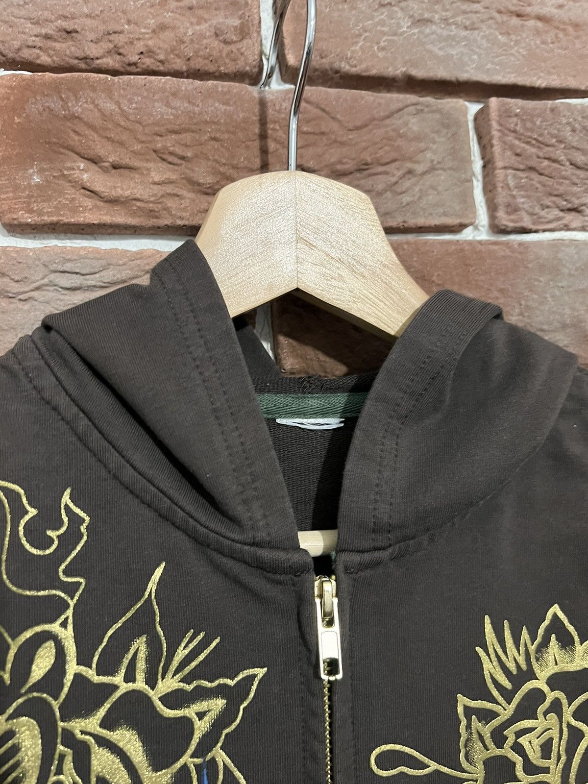 Christian Audigier Vintage Y2K Ed Hardy Flowers Burd Ch. Audigier Zip hoodie Size S / US 4 / IT 40 - 7 Thumbnail