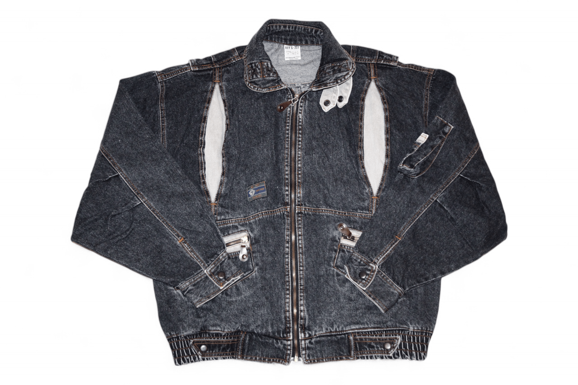 Streetwear Vintage VEY'S - 777 Utility Work Baggy Denim