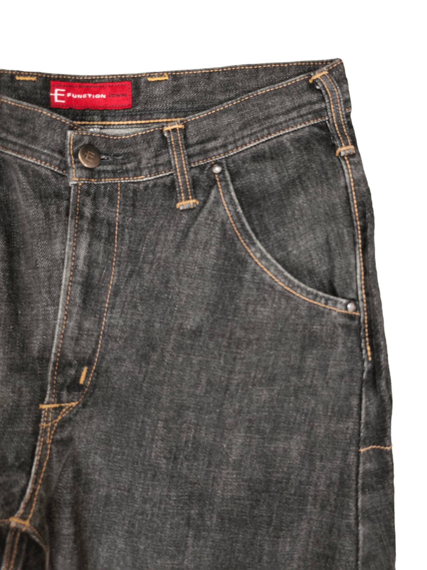 Kapital Vintage 2000 Edwin E Function Spiral Cut Denim Jeans Size US 31 - 3 Thumbnail