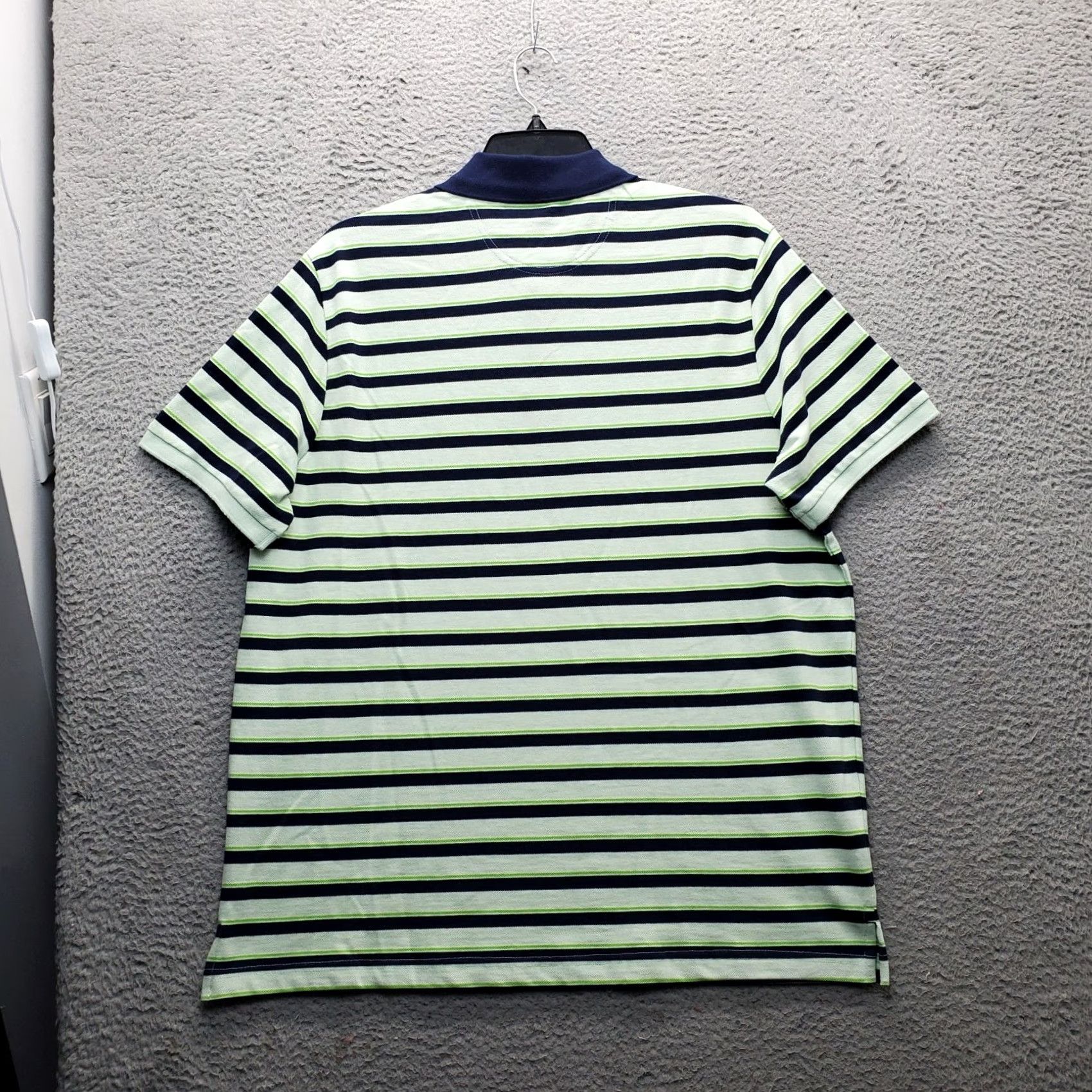 Vintage US Polo Assn. Polo Shirt Mens XL Multi Striped Classic Short Sleeve Flesh Pony Shirt Size US XL / EU 56 / 4 - 2 Thumbnail
