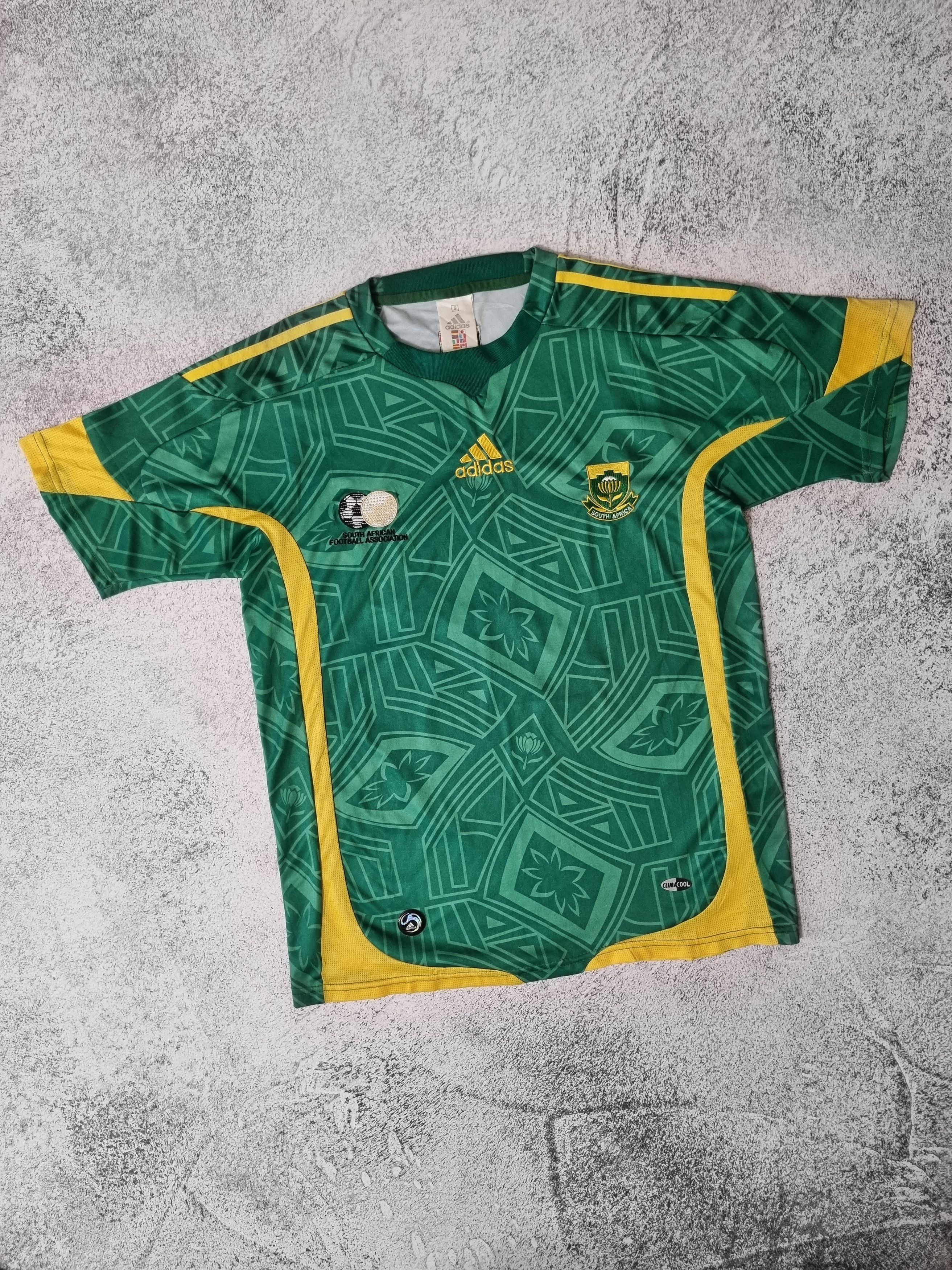 Adidas South Africa 2002/04 Home Shirt Adidas Vintage Jersey Size US S / EU 44-46 / 1 - 2 Thumbnail