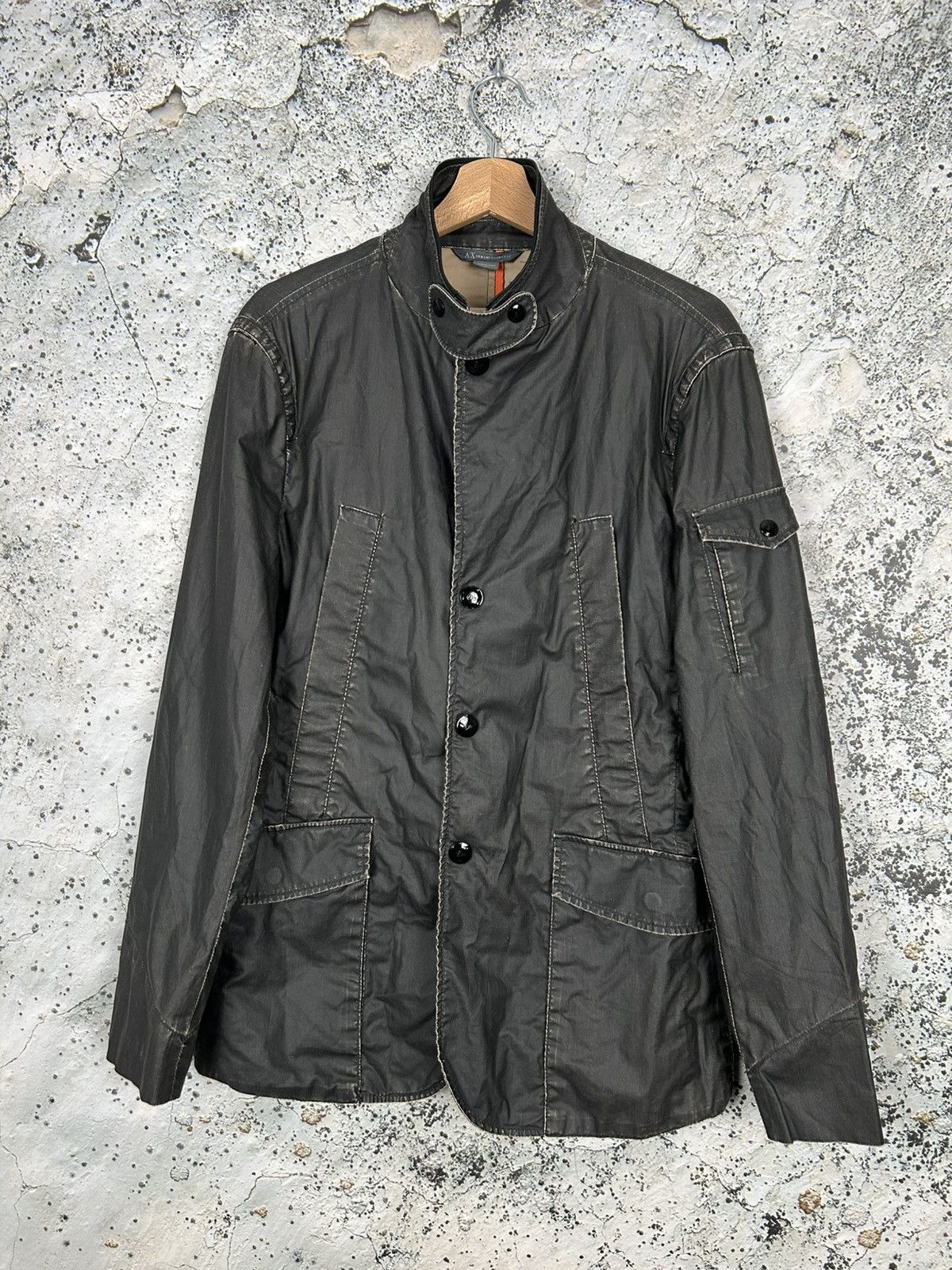 Armani Exchange Armani Exchange Avant Garde Light Jacket Alternative Punk Size US M / EU 48-50 / 2 - 1 Thumbnail