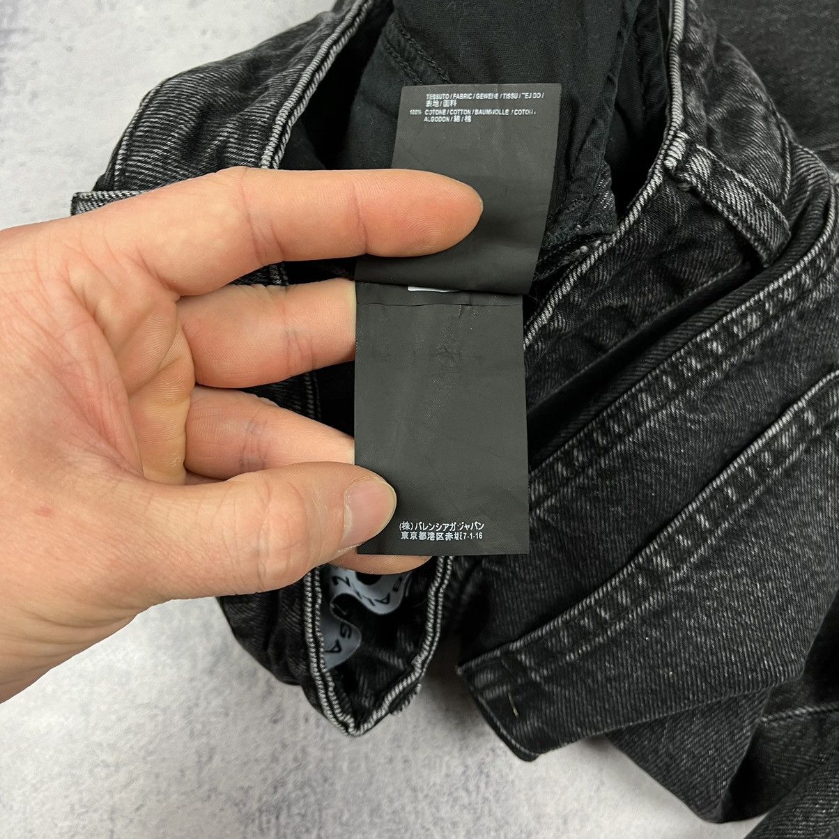 Balenciaga Balenciaga Archetype black washed jeans ss17 Size 30" / US 8 / IT 44 - 10 Thumbnail
