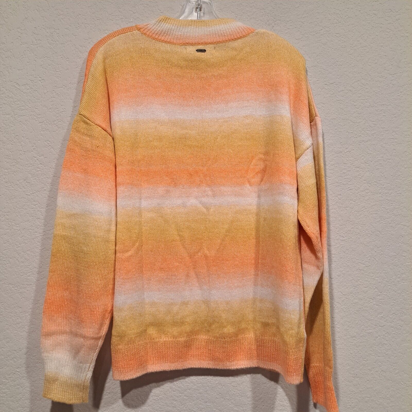 Other O'Neill Knitted Sweater Striped Orange Yellow Size S NWT Size US S / EU 44-46 / 1 - 2 Thumbnail
