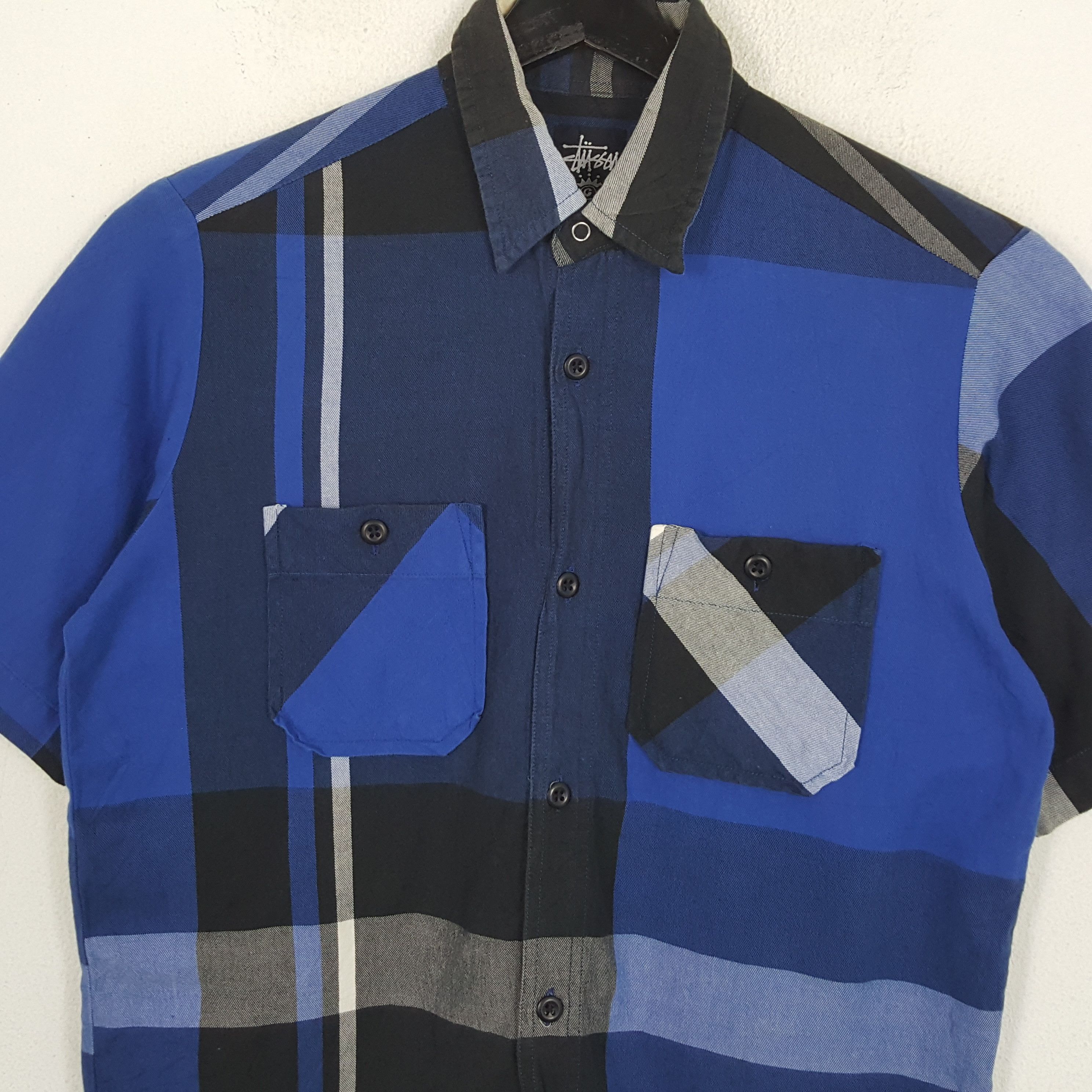 Stussy × Vintage STUSSY Streetwear Style Custom Art Casual Shirt Size US M / EU 48-50 / 2 - 4 Thumbnail