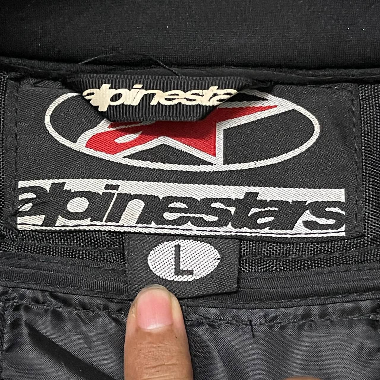 Alpinestars Vintage Alpinestars Motorcycle Racing Jacket With Padding Size US L / EU 52-54 / 3 - 13 Thumbnail
