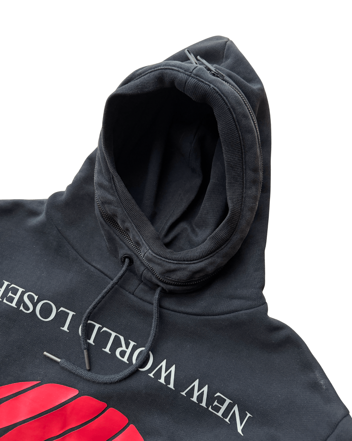 Hood By Air Hood By Air Black New World Loser Stuck Hoodie Size US L / EU 52-54 / 3 - 3 Thumbnail