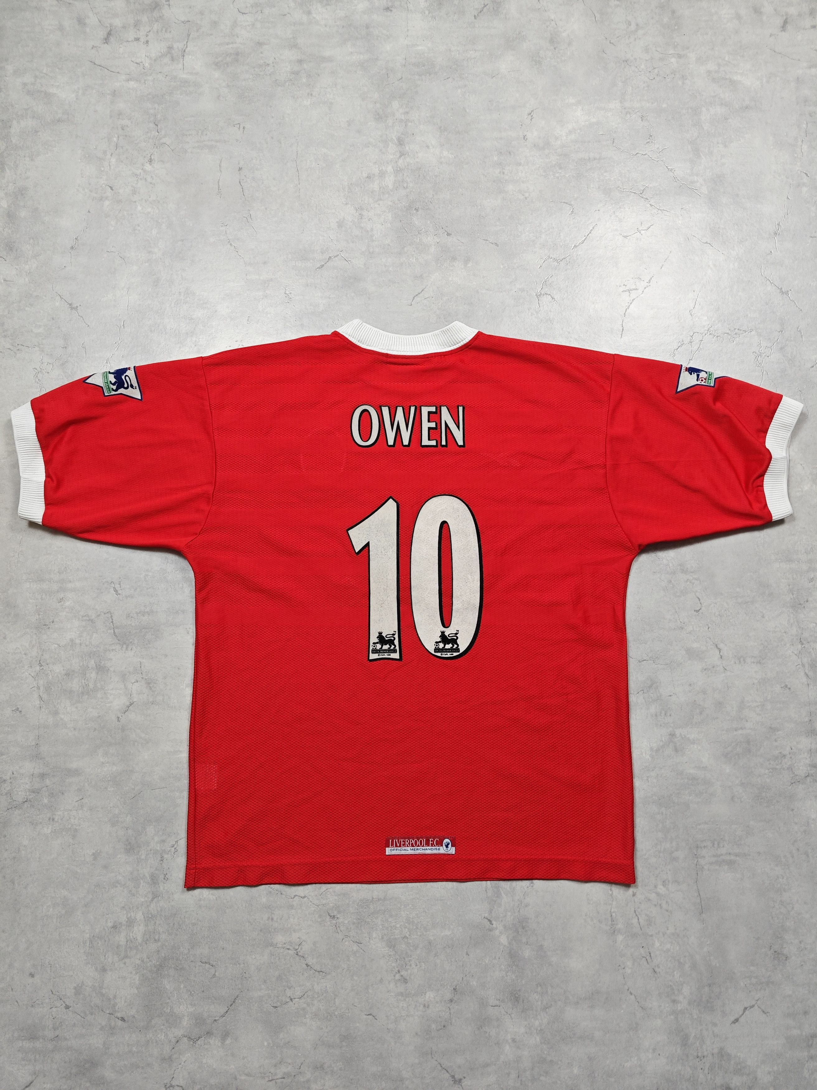 Reebok Liverpool OWEN 10# Size US L / EU 52-54 / 3 - 6 Thumbnail