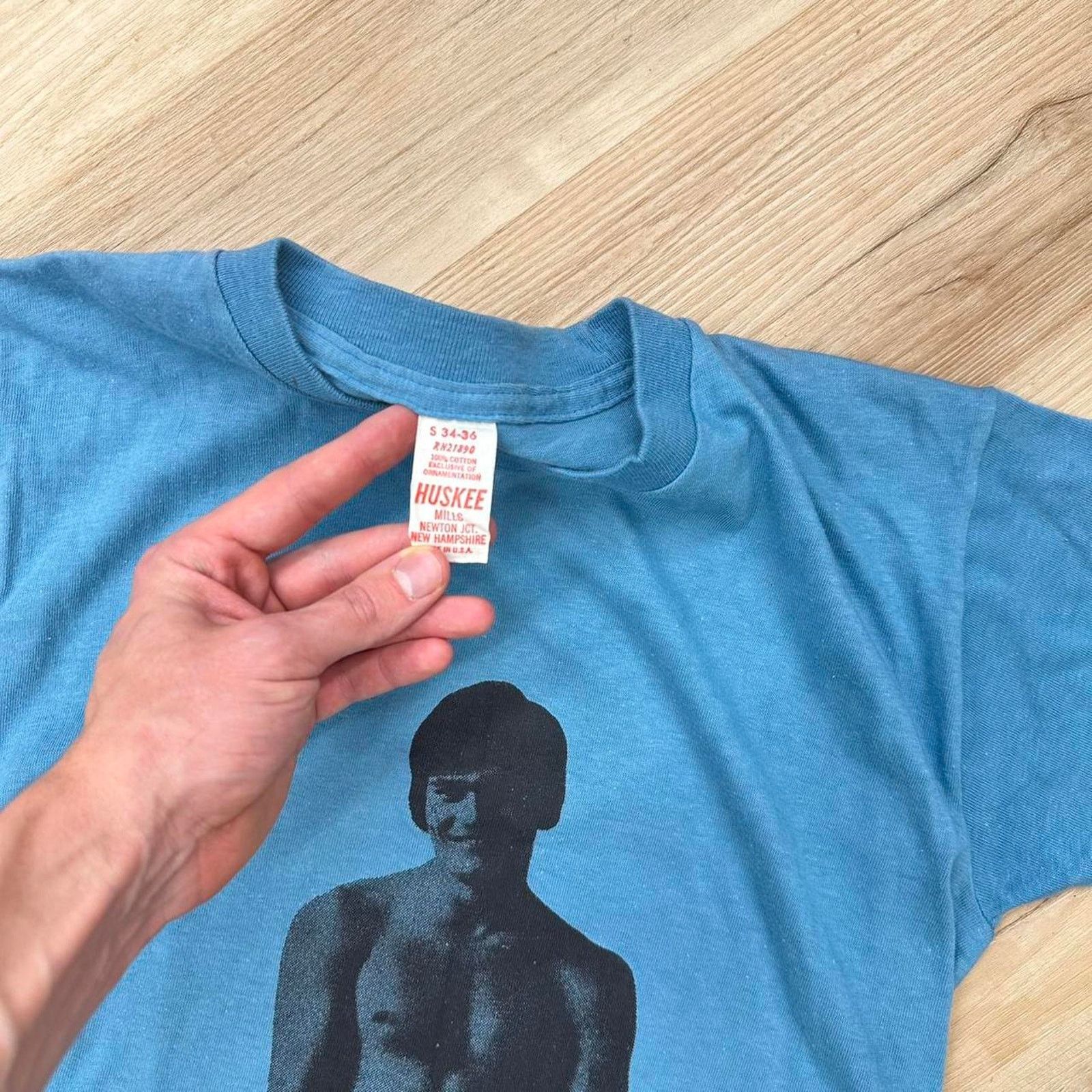 Other Rare Crazy Vintage 60s 70s Naked Man Gay NSFW Sex Shirt Size US XS / EU 42 / 0 - 4 Thumbnail
