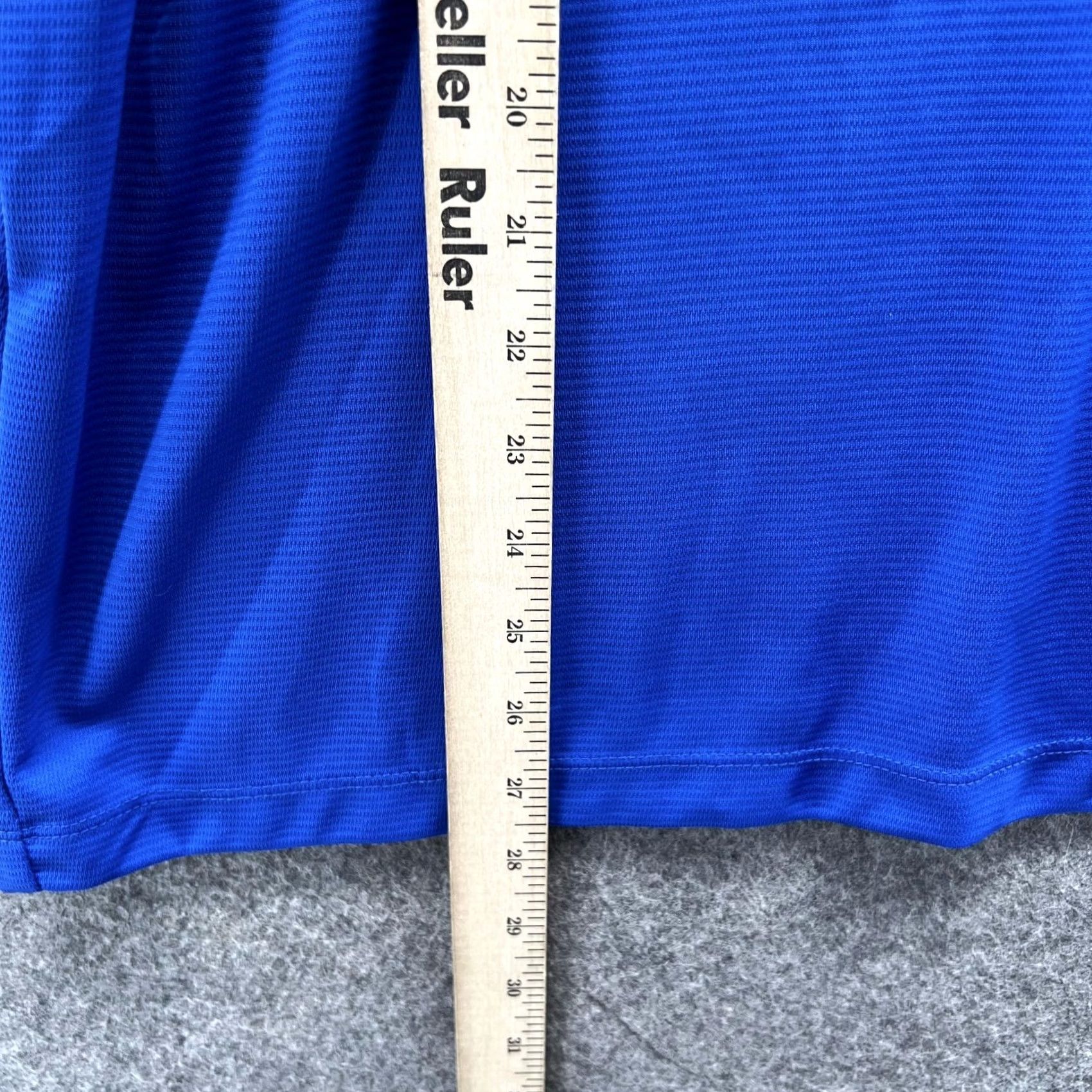 Vintage Reel Legends Shirt Men XXL Adult Blue Athletic Fit Training V Neck Polyester Size US XXL / EU 58 / 5 - 6 Thumbnail