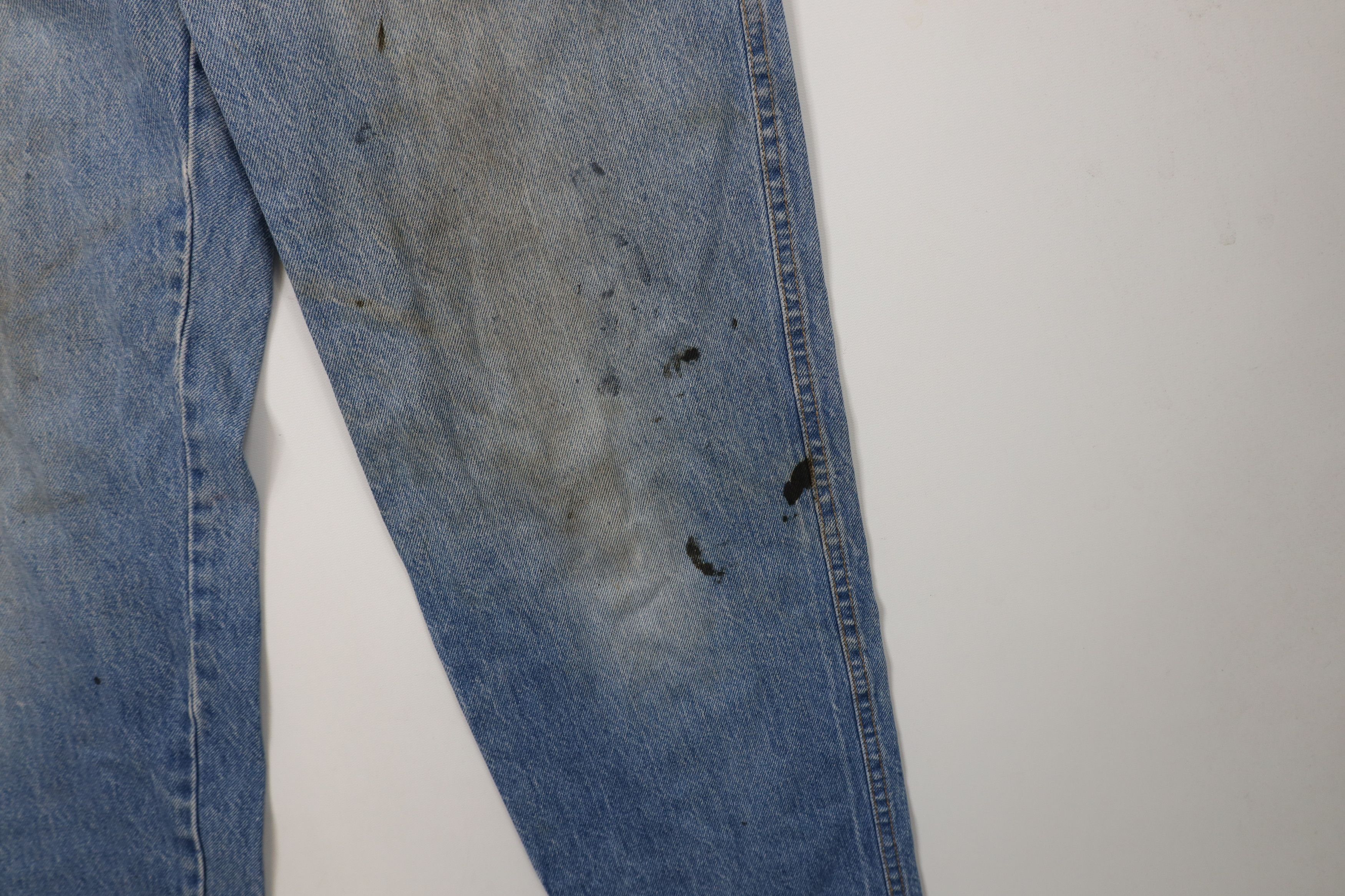Calvin Klein × Vintage Vintage 90s Calvin Klein Tapered Leg Denim Jeans Blue USA Size US 32 / EU 48 - 7 Thumbnail
