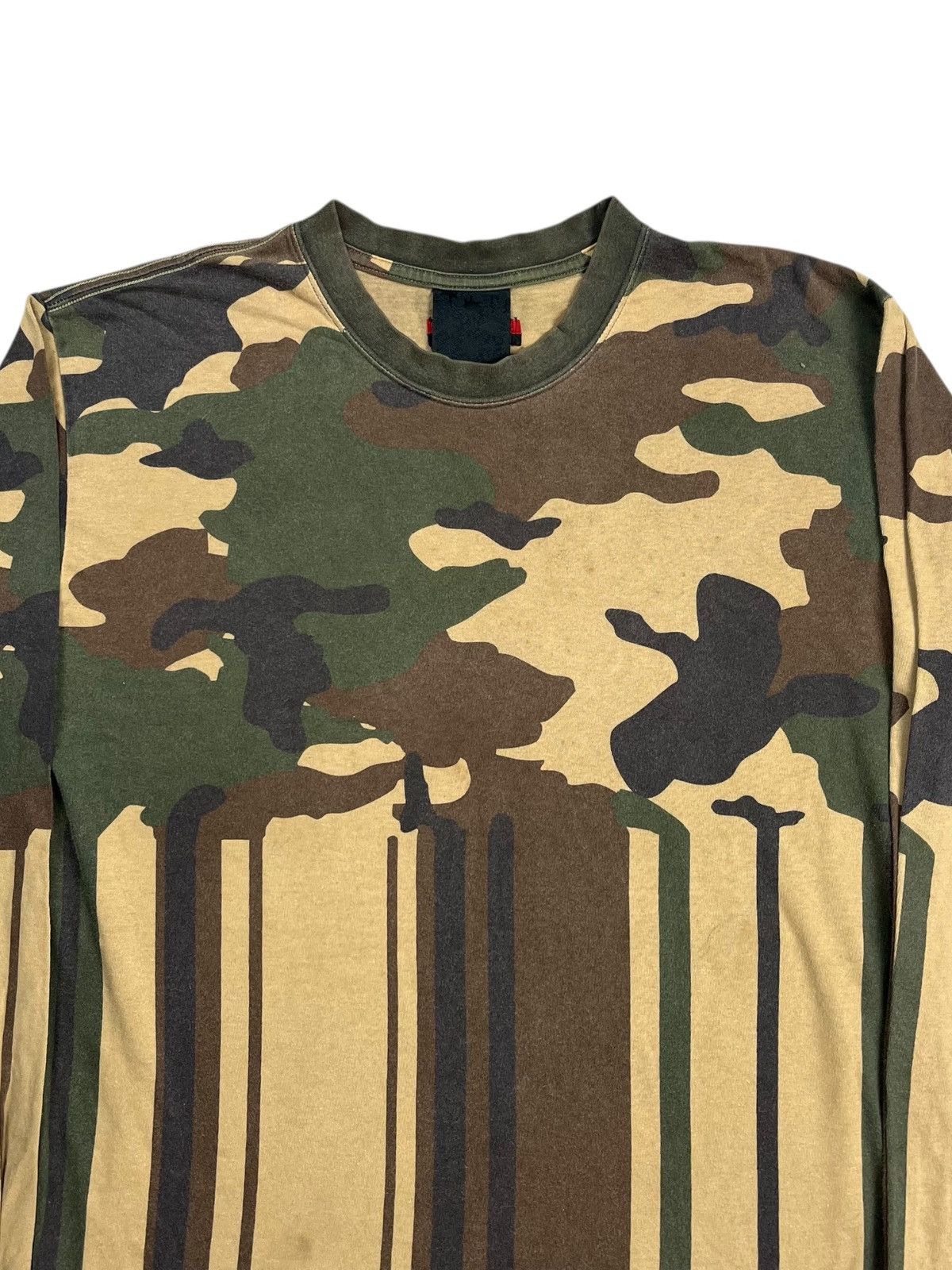Hysteric Glamour 2000s Swagger Tokyo - Melted Camo Longsleeve Size US M / EU 48-50 / 2 - 4 Thumbnail