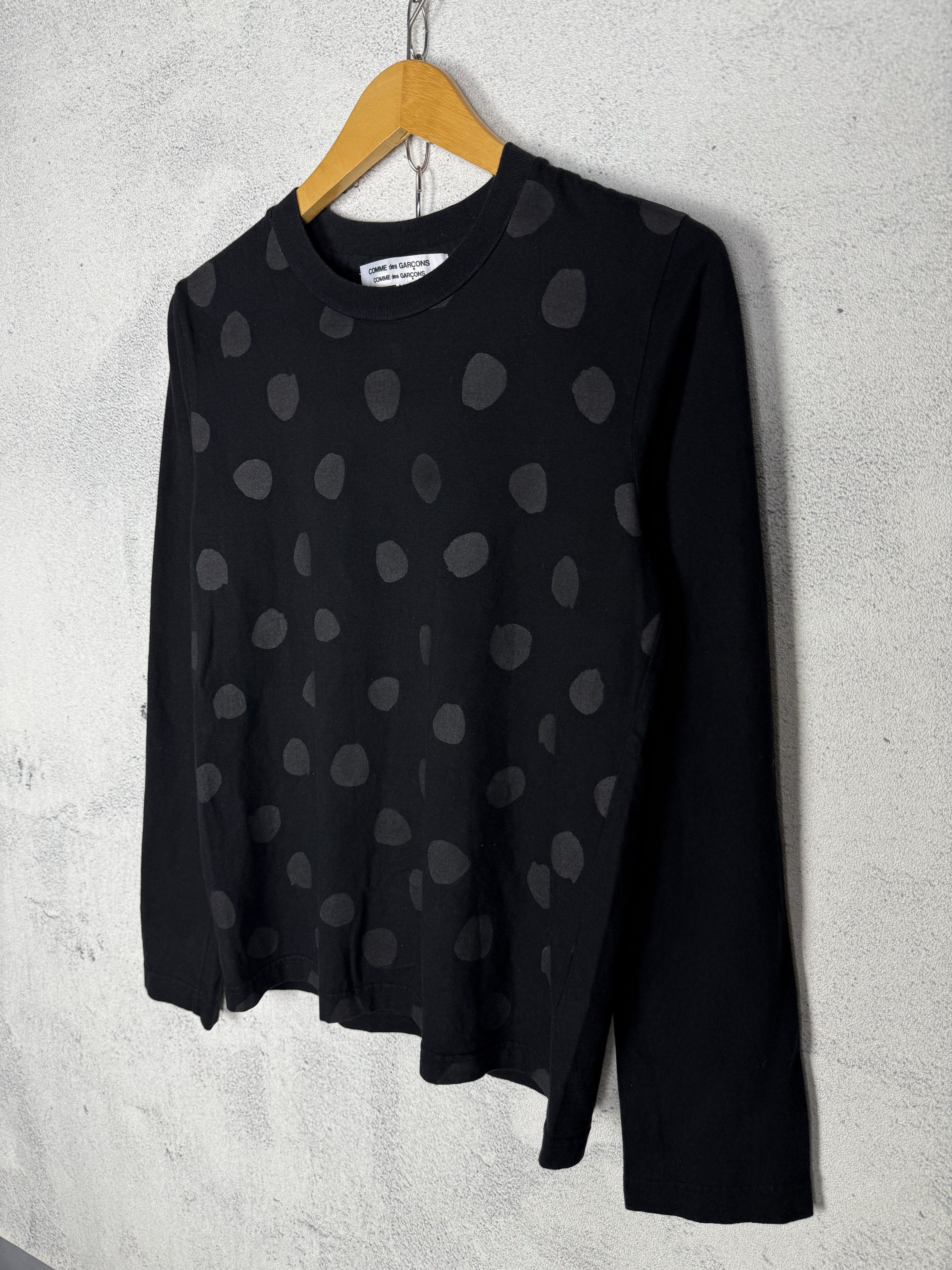 Comme des Garcons Comme Des Garcons Polkadot Top Longsleeve CDG Size M / US 6-8 / IT 42-44 - 2 Thumbnail