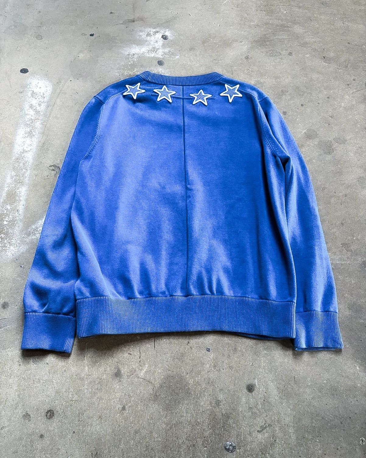 Givenchy S/S16 BLUE STAR COLLAR SWEATER Size US XS / EU 42 / 0 - 2 Thumbnail