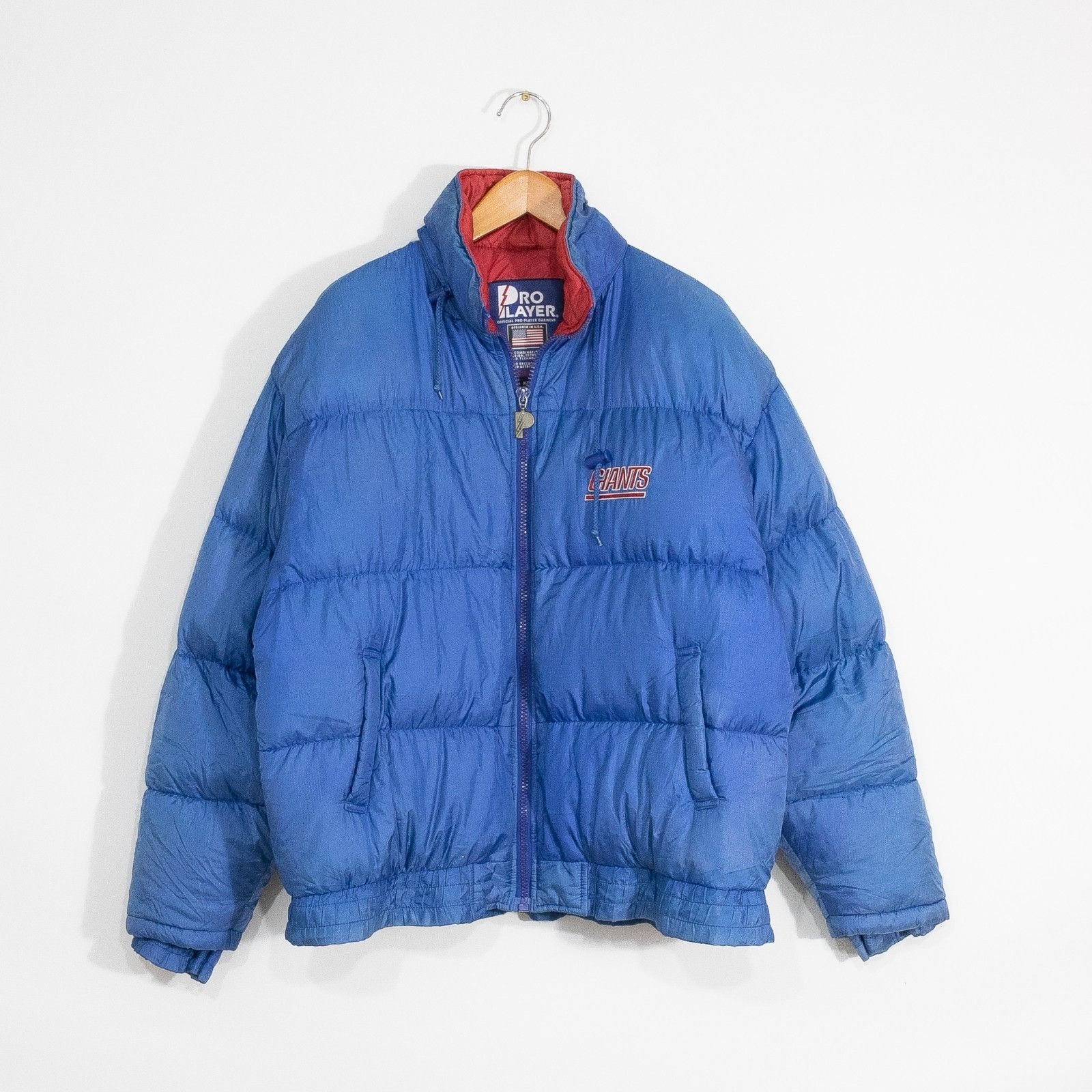 Vintage Vintage Pro Player New York Giants Down Puffer Jacket XL Size US XL / EU 56 / 4 - 1 Thumbnail