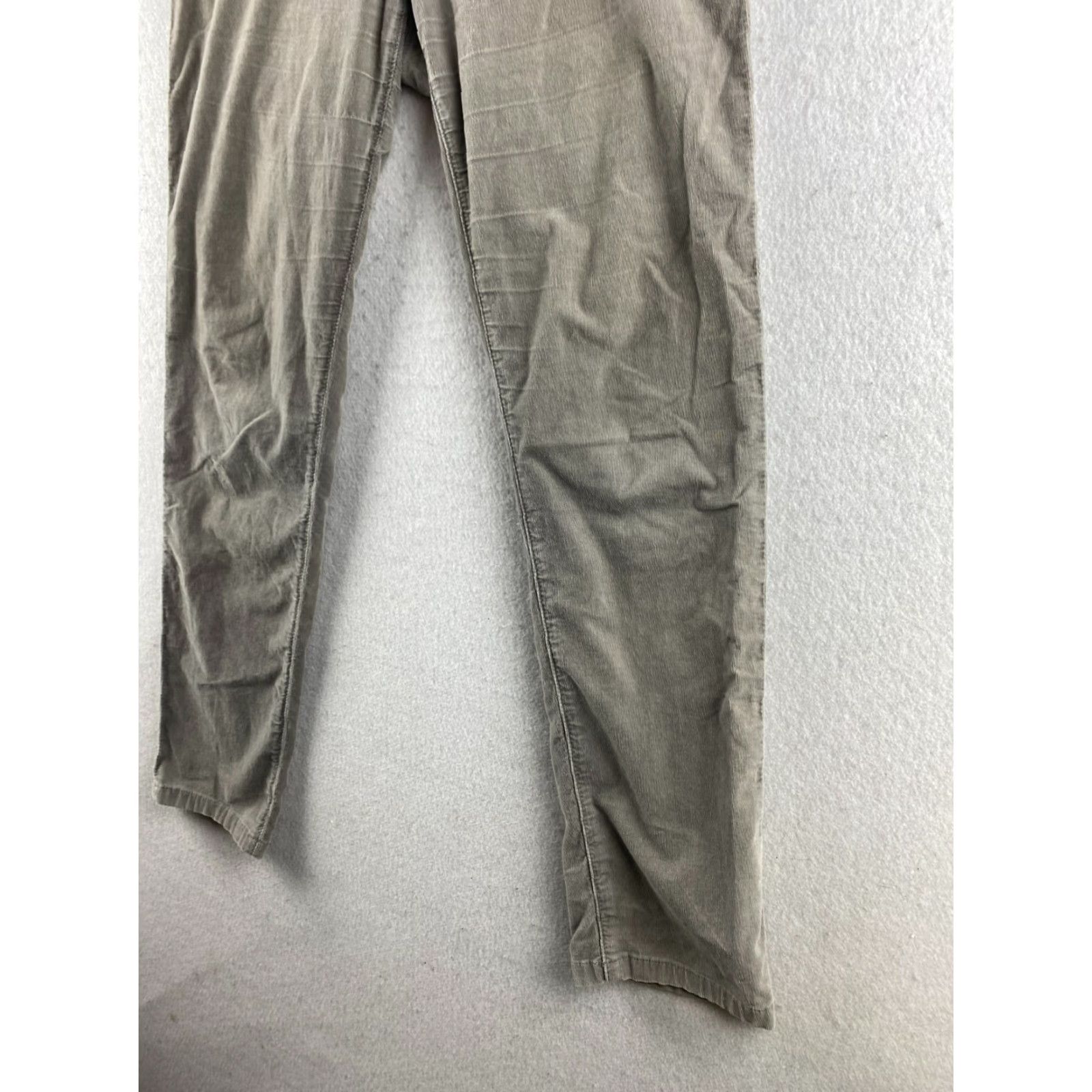 Vintage AG Adriano Goldschmeid Pants Womens 31 Gray Corduroy The Legging Super Skinny Size 24" / US 00 / IT 34 - 5 Thumbnail