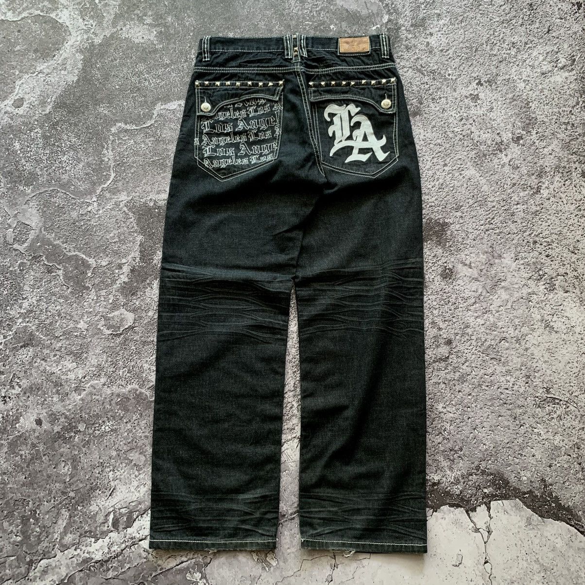 Japanese Brand Y2K Victorious Los Angeles LA Jeans Size US 34 / EU 50 - 1 Thumbnail
