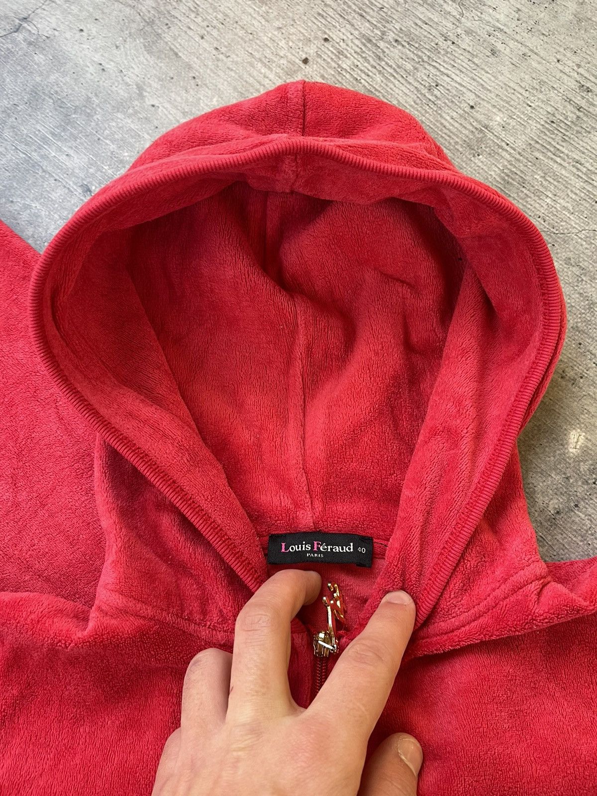 Juicy Couture Vintage y2k Juicy Couture Style Velour Track Suit Size 40" / US 18 - 9 Thumbnail