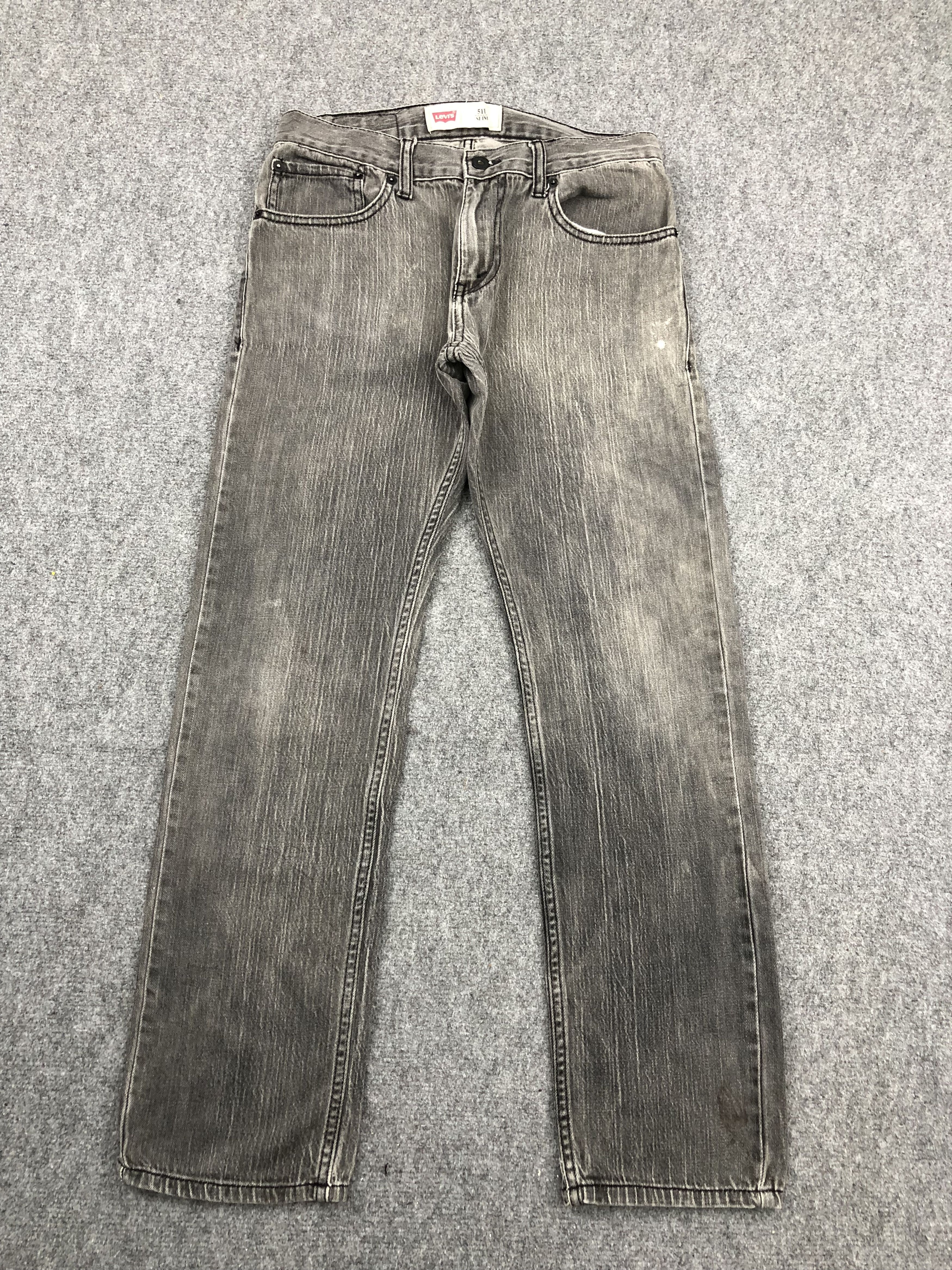 Levi's Vintage Levis 511 Faded Black Jeans DPP0245 Size US 30 / EU 46 - 1 Thumbnail