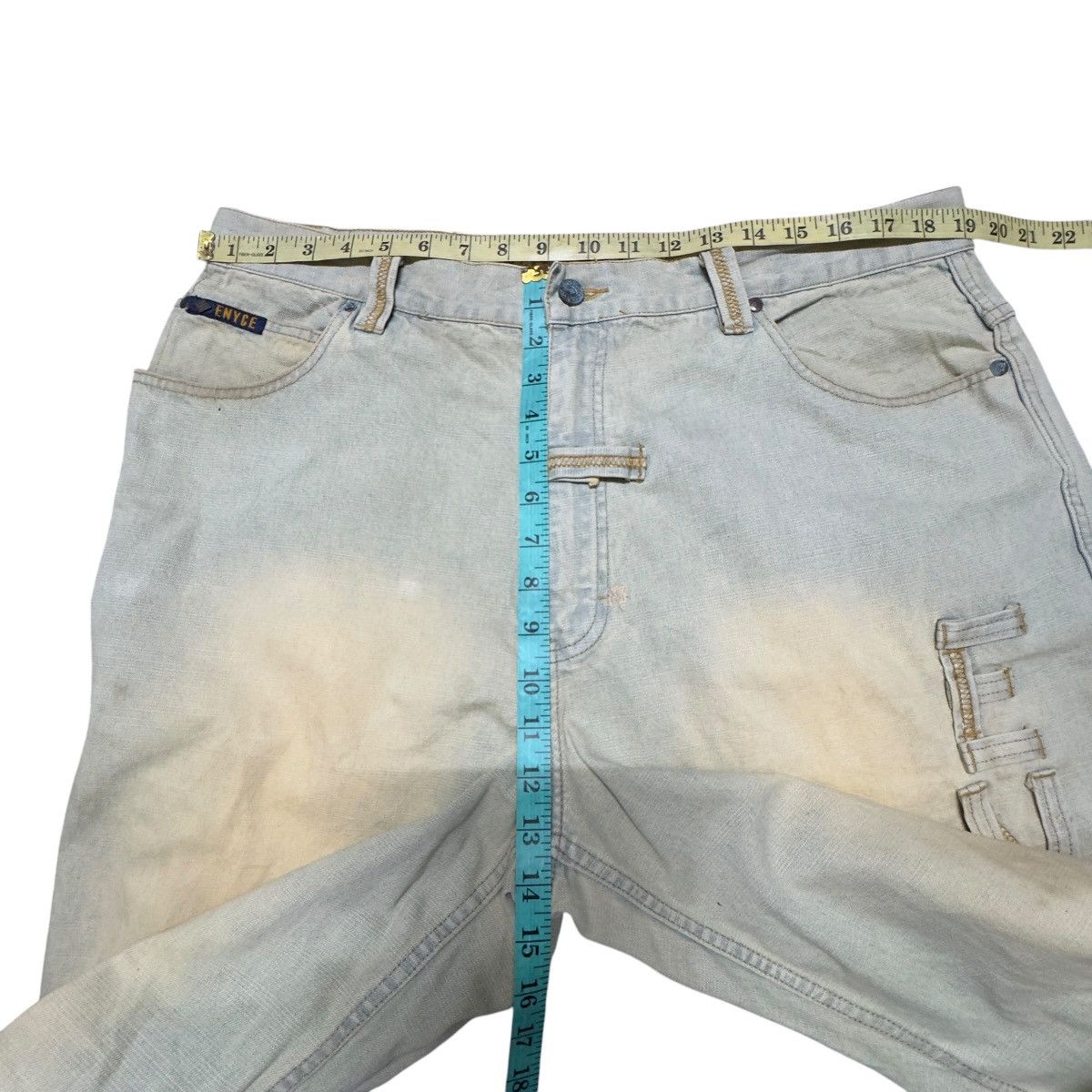 Enyce Vintage Enyce Mudwash Denim Baggy Jeans Size US 38 / EU 54 - 19 Thumbnail