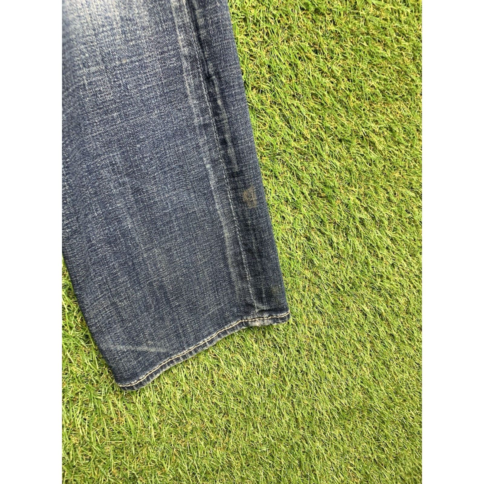 Vintage BKE Buckle Jeans 26S Alec Straight Leg Medium Wash Blue Grunge Mens Size US 26 / EU 42 - 5 Thumbnail