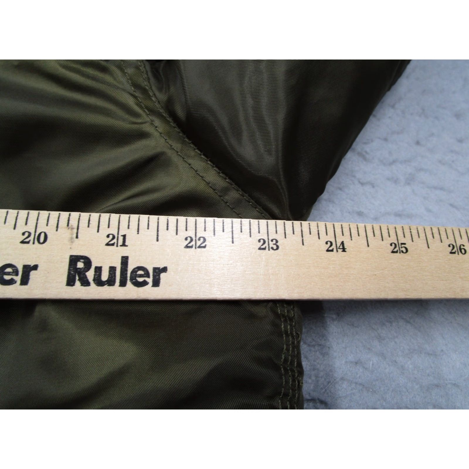 Vintage Bleecker Mercer Jacket Mens Large Green Flight Satin Full Zip MA1 Streetwear Size US L / EU 52-54 / 3 - 7 Thumbnail