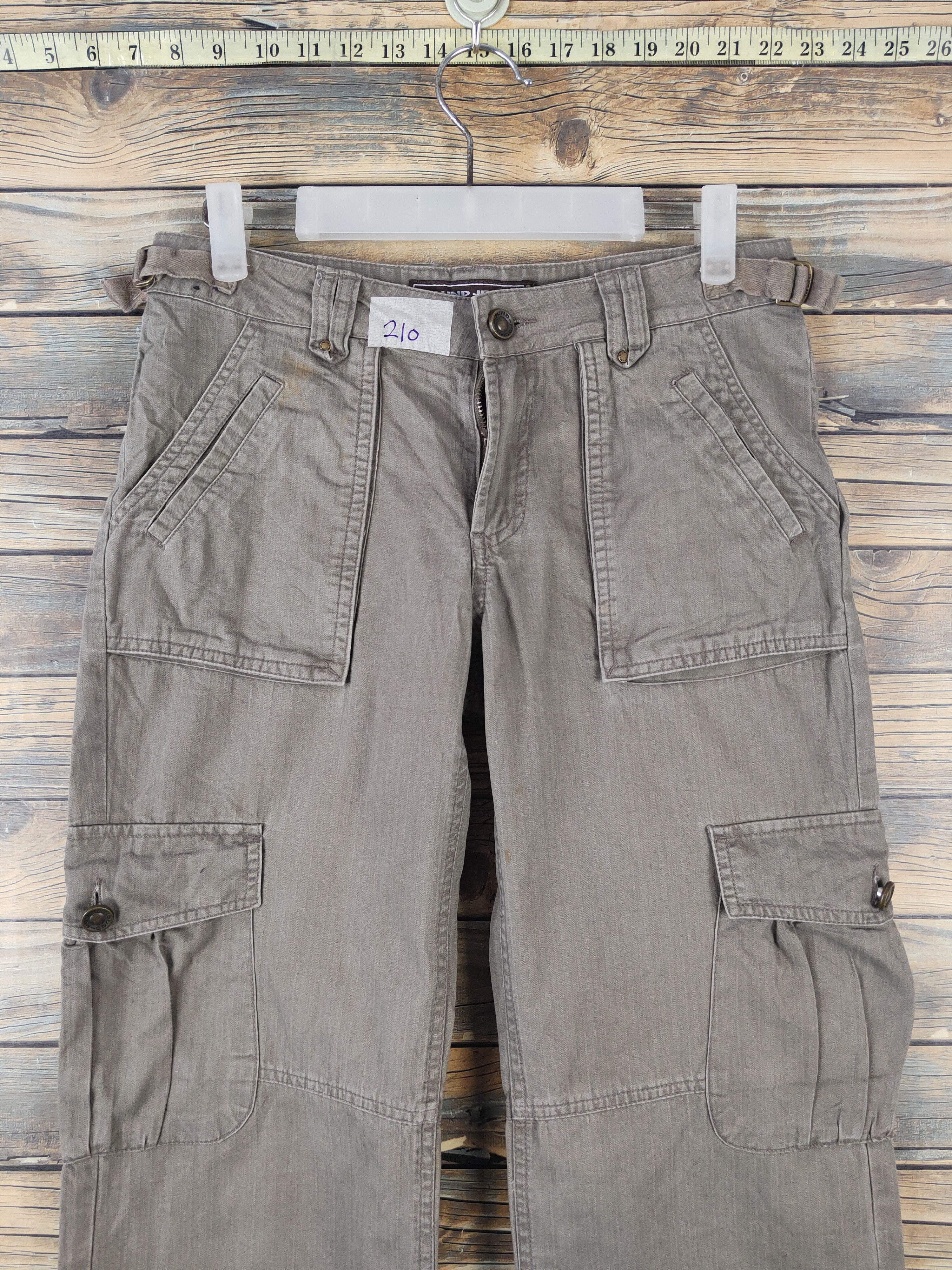 Japanese Brand DL Hound Olive Multipocket Tactical Cargo Pants #210 Size 28" / US 6 / IT 42 - 2 Thumbnail