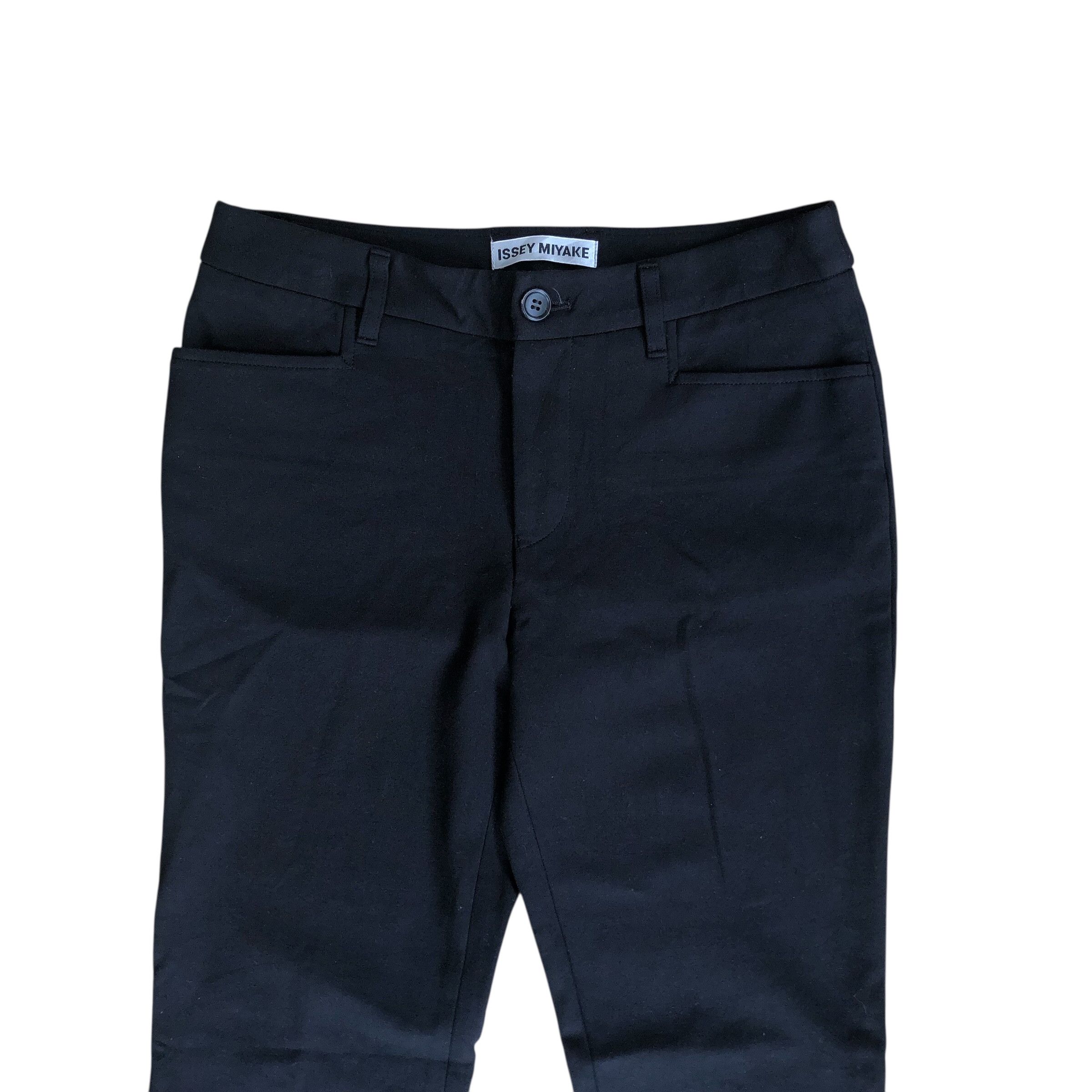 Issey Miyake Vintage Issey Miyake Rayon Black Pants Size 29" - 2 Thumbnail