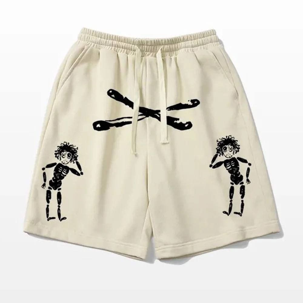Japanese Brand × Vintage men's cartoon print shorts Size US 38 / EU 54 - 2 Thumbnail