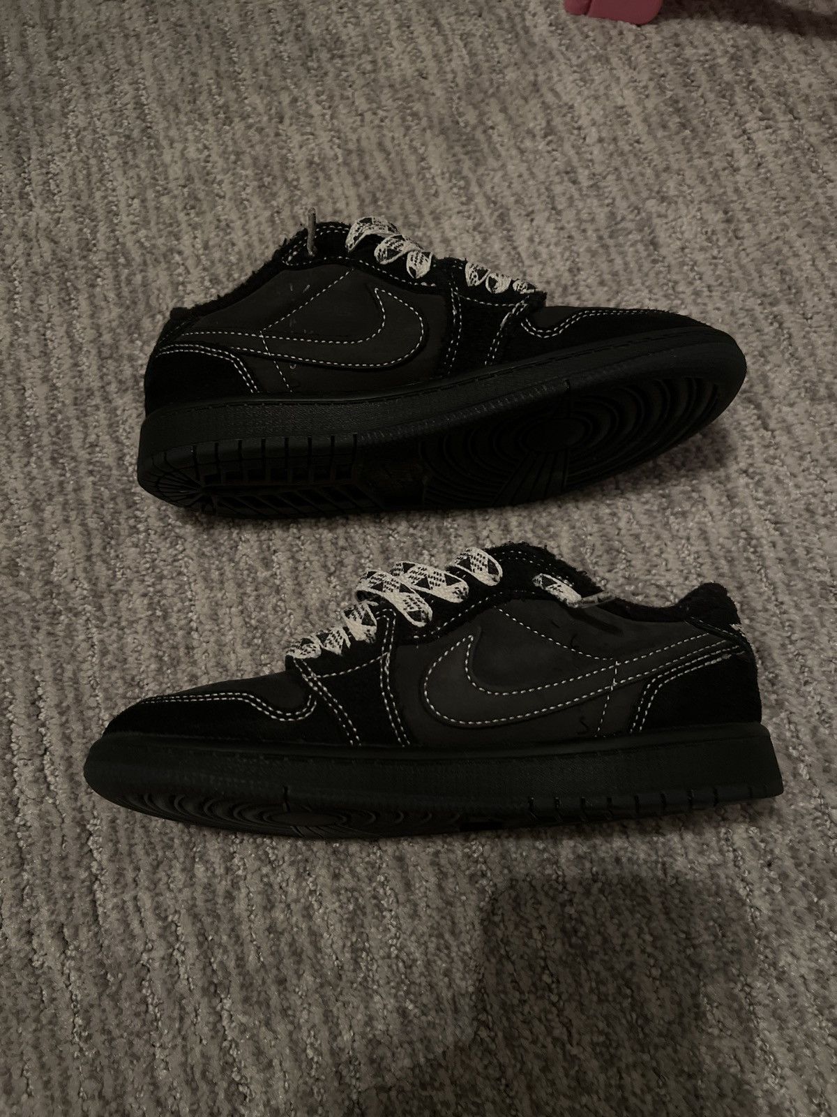 Nike × Travis Scott Jordan 1 low Travis Scott phantom 1.5y Size US 5 / EU 37 - 3 Thumbnail
