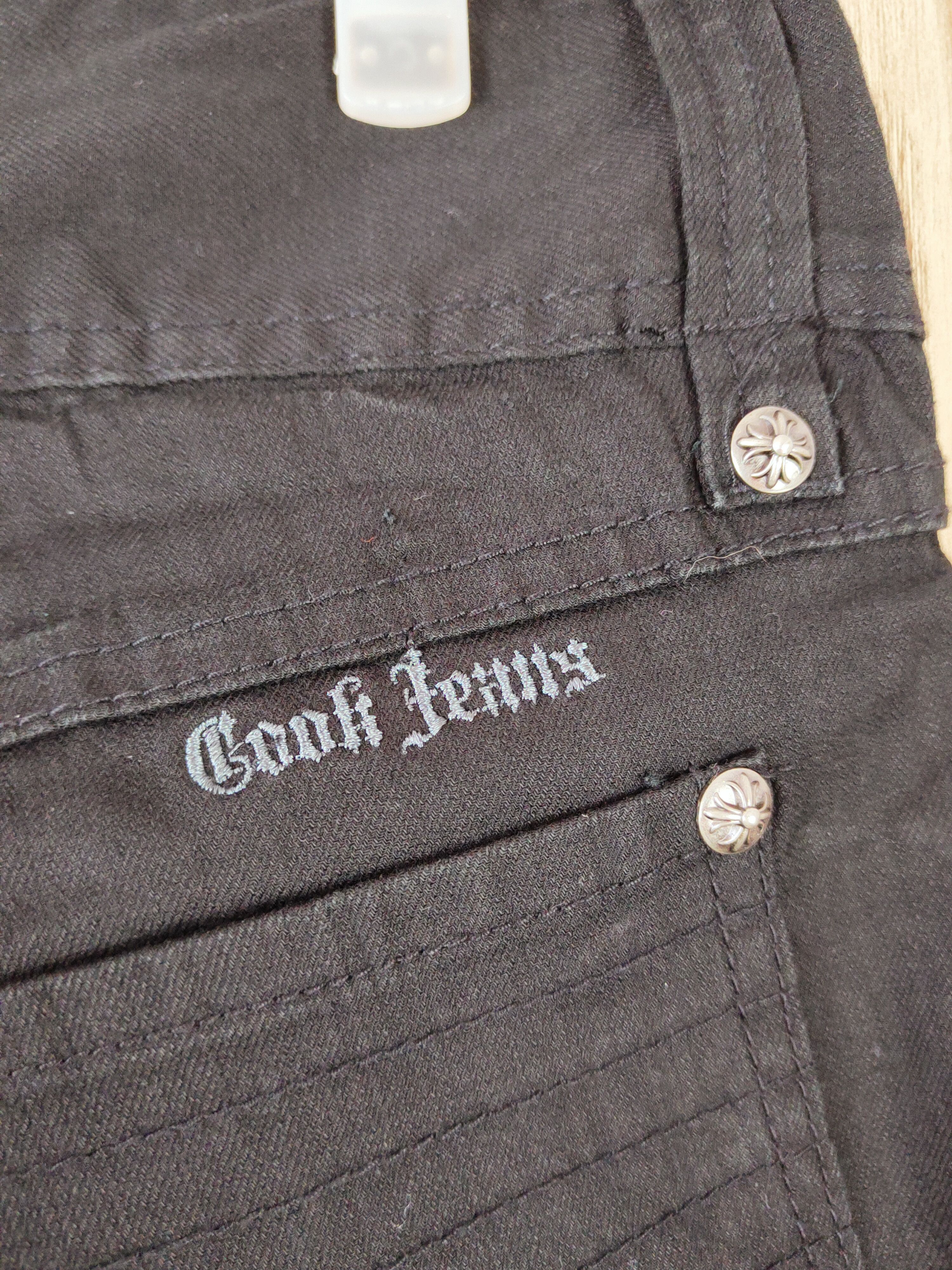 Japanese Brand Cook Jeans Black Multipocket Casual Pants #W930 Size 30" / US 8 / IT 44 - 10 Thumbnail