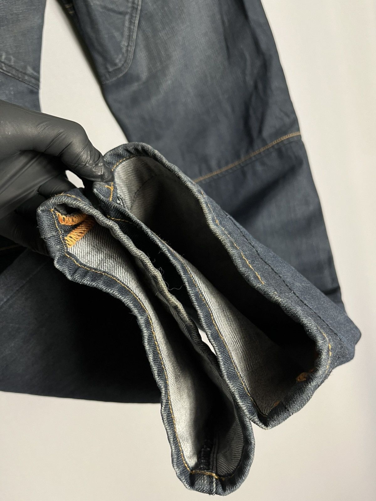 G-Star Vintage G Star Elwood Heritage Embro Tapered 96 Denim Pants Size US 34 / EU 50 - 10 Thumbnail
