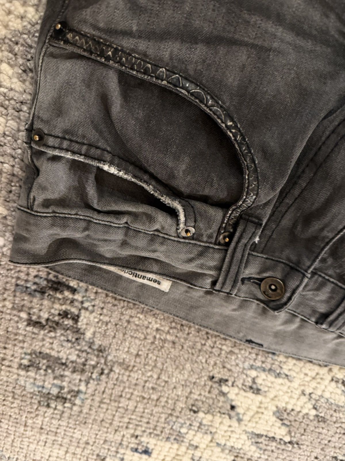 semanticdesign Semantic design western snakeskin denim Size US 30 / EU 46 - 2 Thumbnail