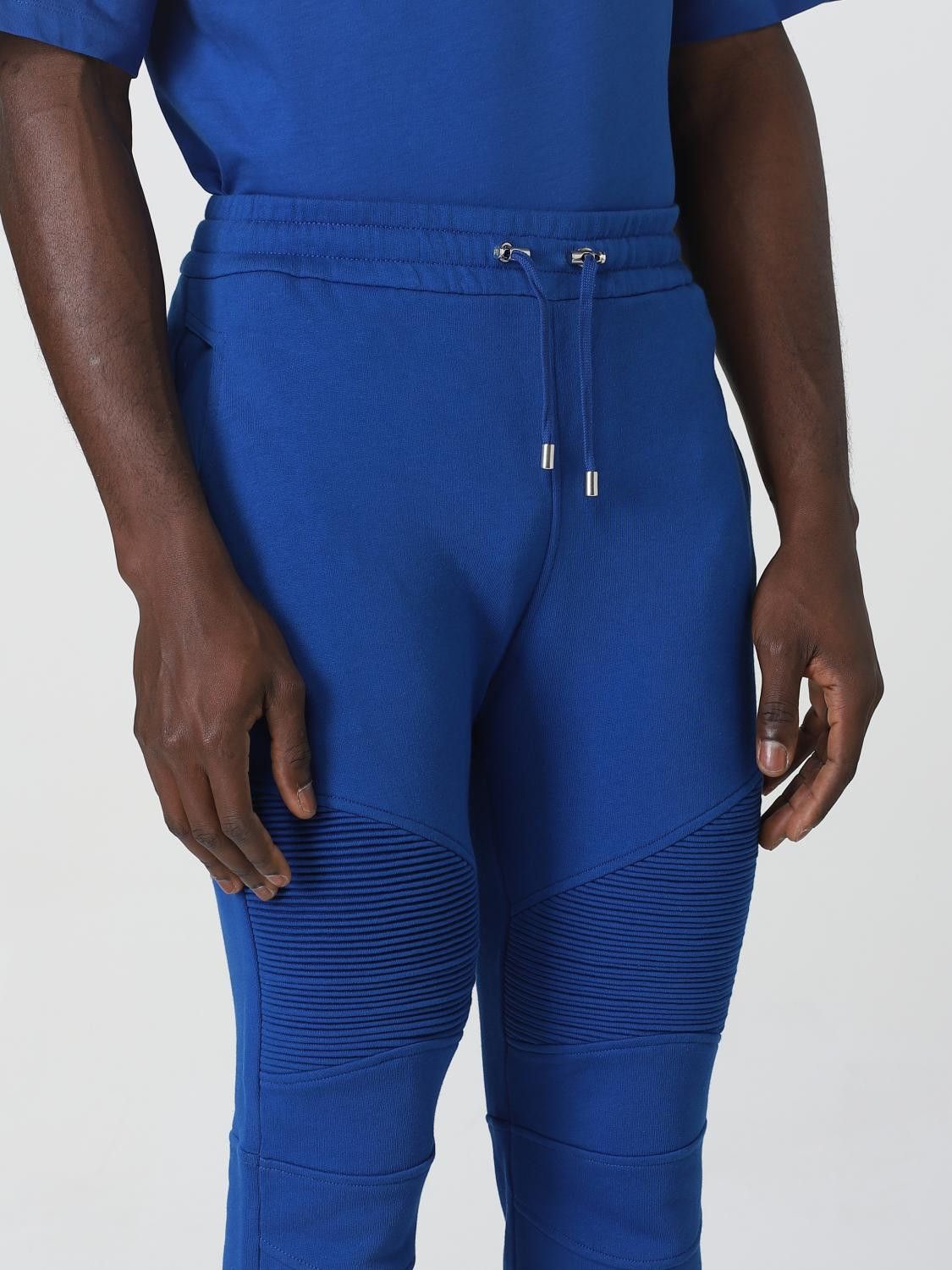 Balmain o1y0426 Jogger & Sweatpant in Bright Blue Size US 30 / EU 46 - 5 Thumbnail