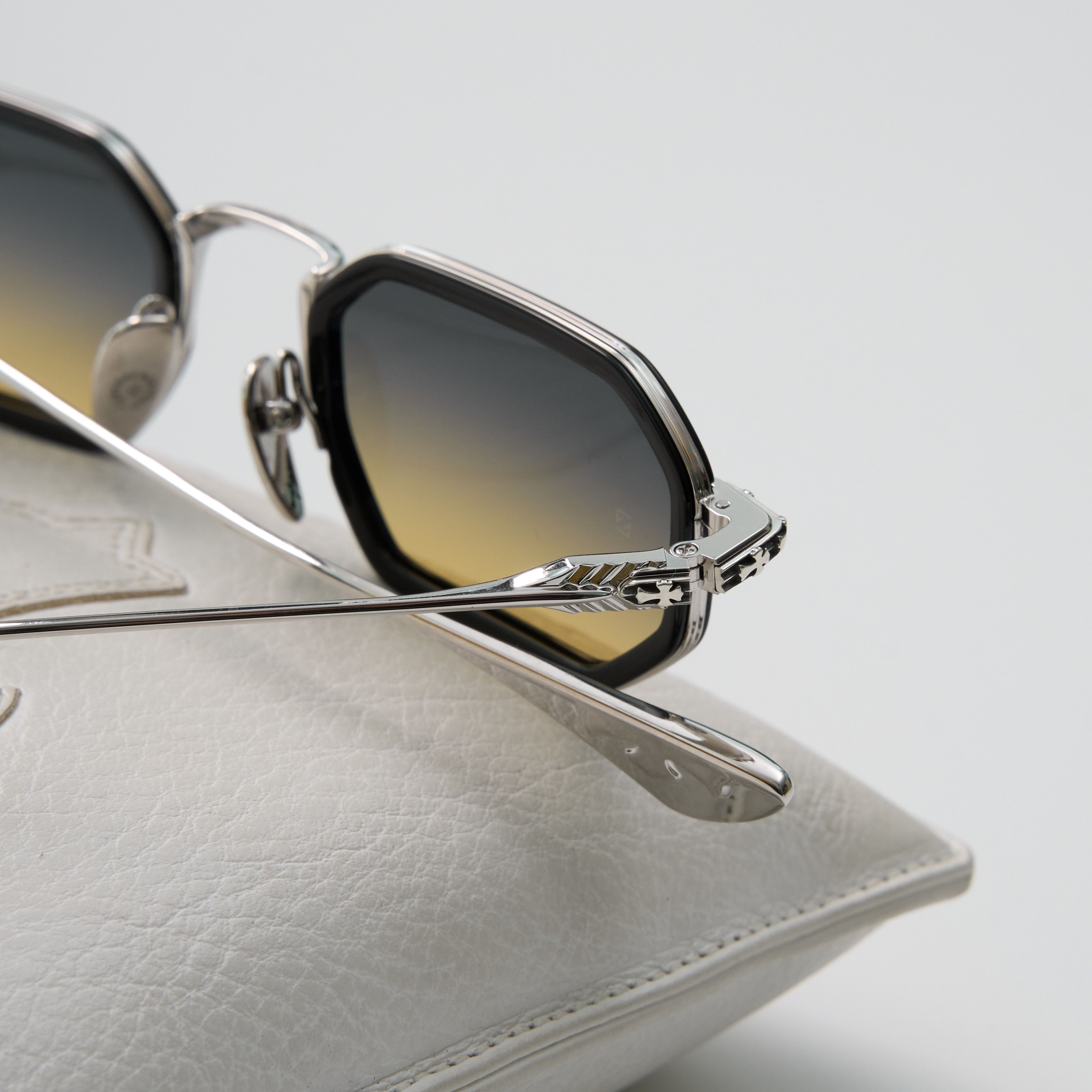 Chrome Hearts CHROME HEARTS STYLIDA BLACK/SHINY SILVER-SUN Size ONE SIZE - 11 Thumbnail