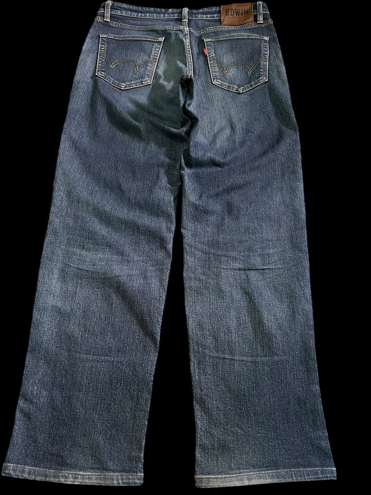Edwin × Hysteric Glamour × If Six Was Nine 💥Baggy💥Vintage Edwin 503 Distress Washed Jean Size US 32 / EU 48 - 2 Thumbnail