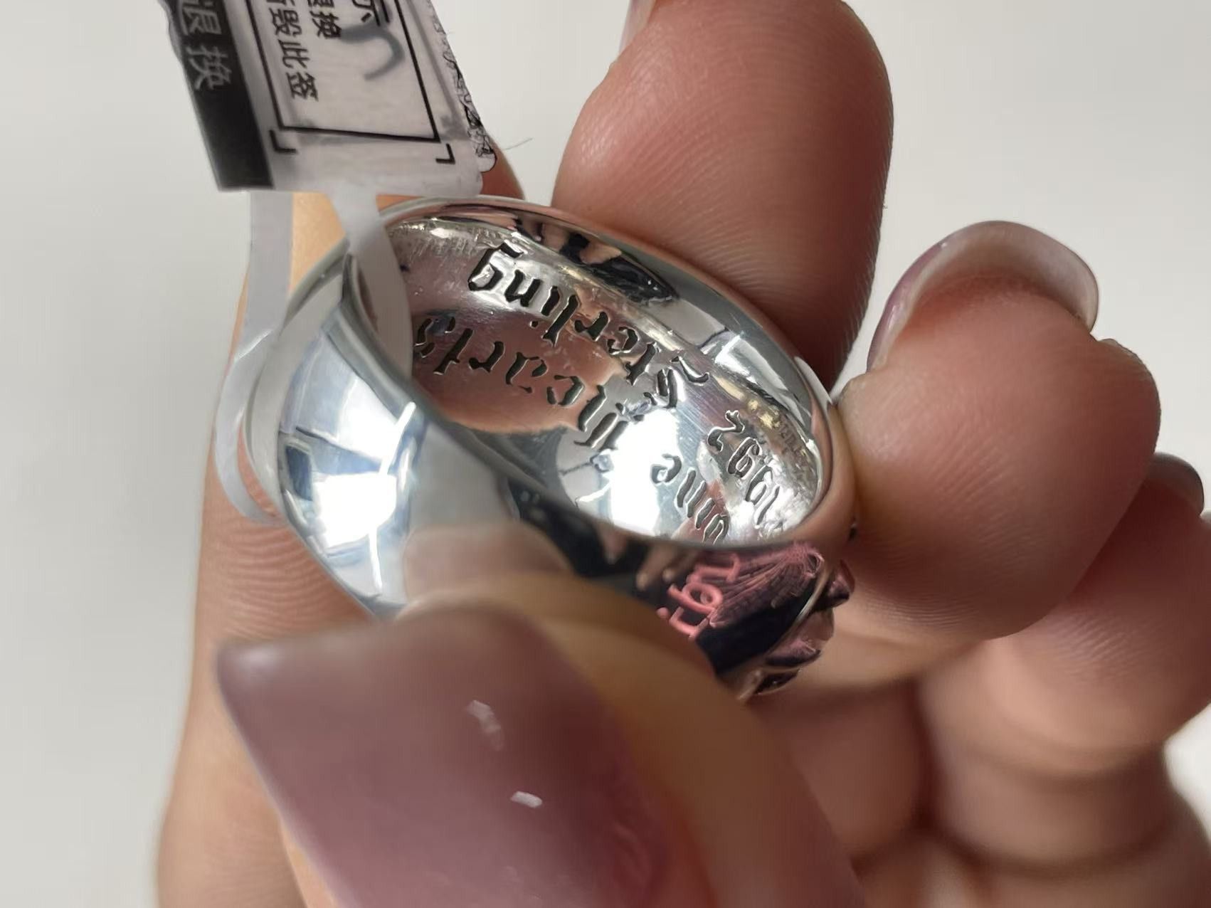 Chrome Hearts Chrome Hearts Silver Floral Cross Ring Size ONE SIZE - 11 Thumbnail