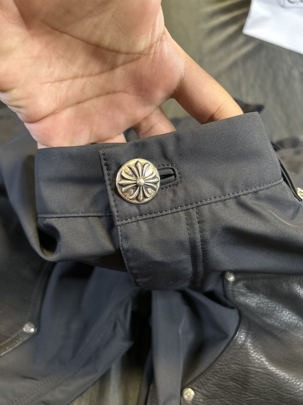 Chrome Hearts Chrome Hearts Double Knee Black Carpenter with Lucky Patch. Size US 34 / EU 50 - 3 Thumbnail