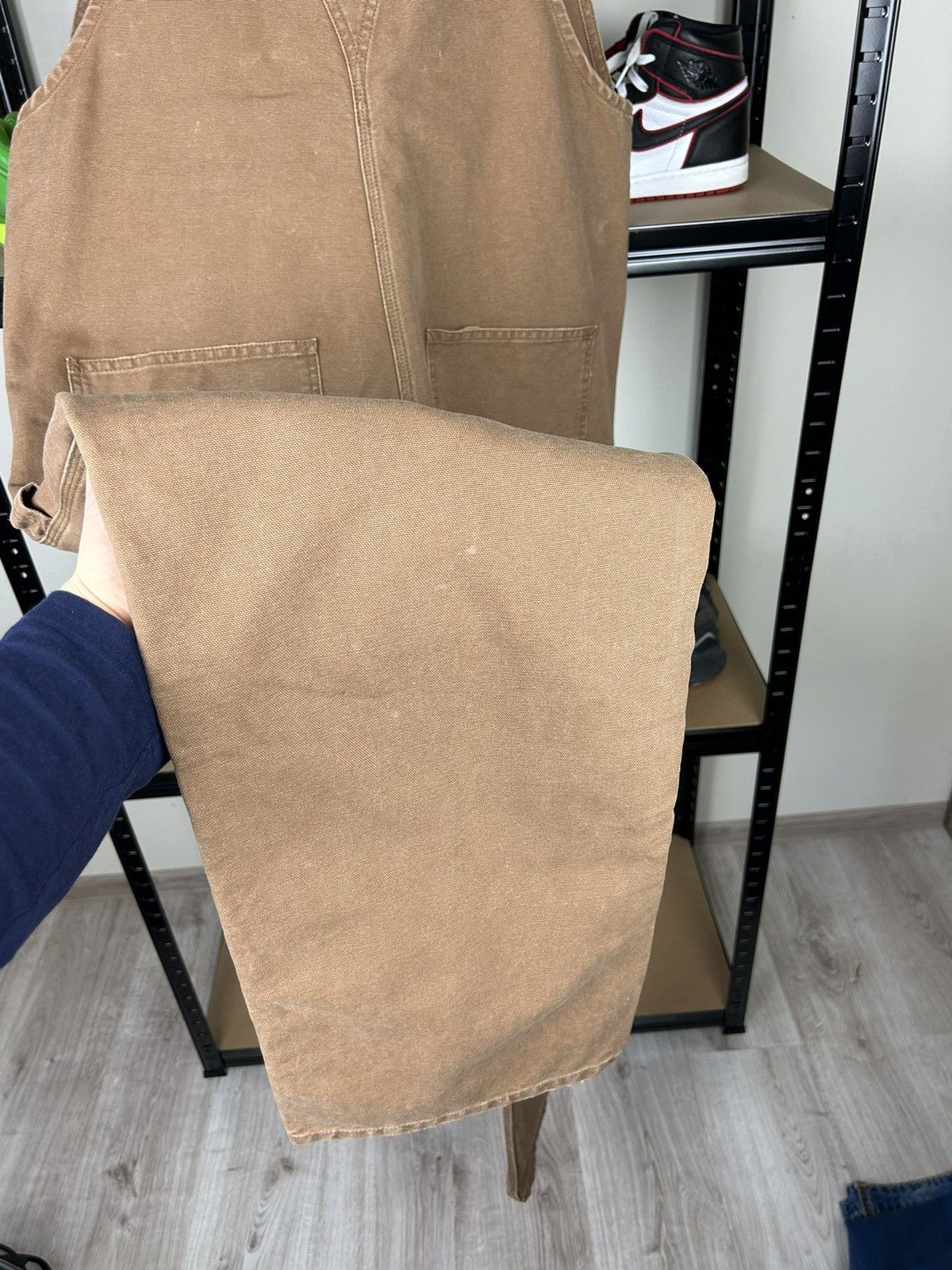 Carhartt × Vintage CARHARTT VINTAGE BOXY LOGO BAGGY FIT BIB OVERALS Size US 36 / EU 52 - 10 Thumbnail