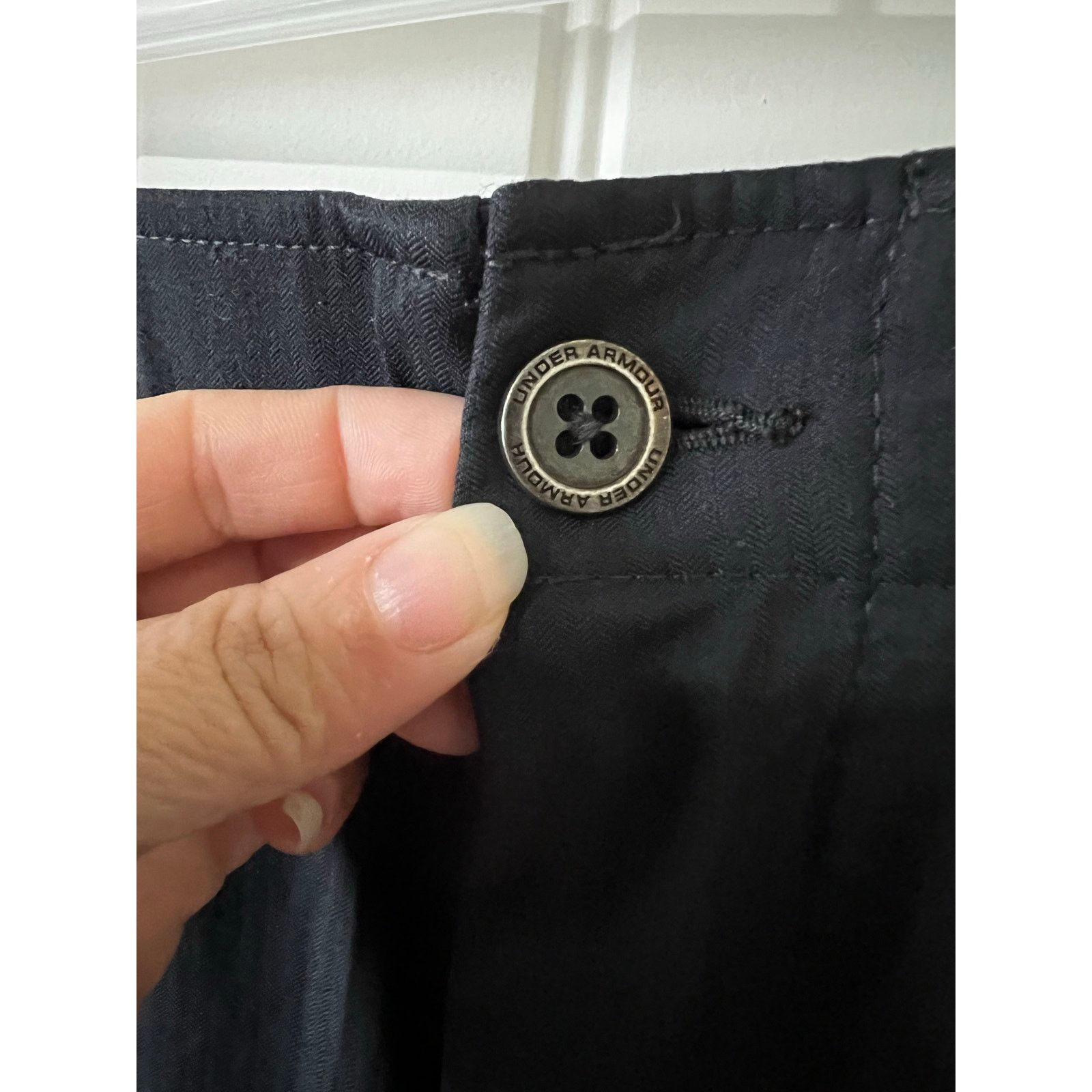 Under Armour UA Tech Pants Smooth stretchy fabric waistband Black 38x32 Size US 38 / EU 54 - 7 Thumbnail
