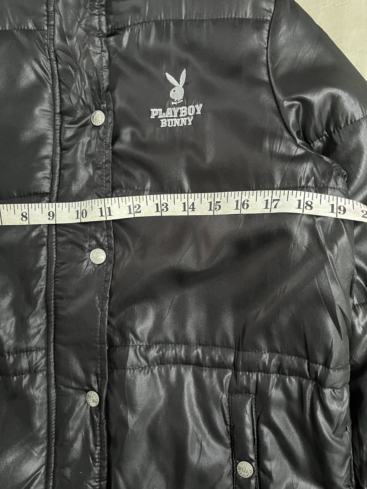 If Six Was Nine Vintage Playboy x Supreme Style Nylon Fur Jacket Size US L / EU 52-54 / 3 - 9 Thumbnail