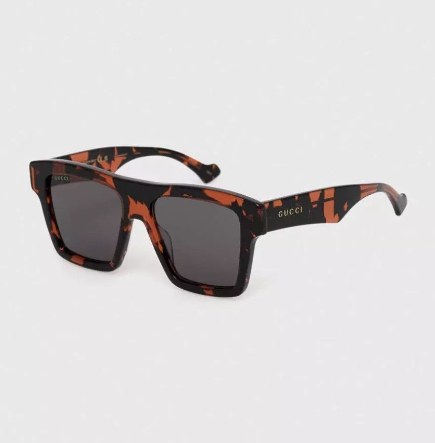 Gucci NEW Gucci GG0962S-012 Havana Size ONE SIZE - 1 Thumbnail