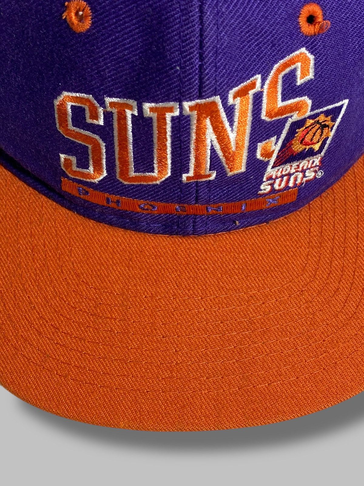 NBA Vintage 90s Phoenix Suns Signatures Rare Snapback Cap USA Size ONE SIZE - 3 Thumbnail