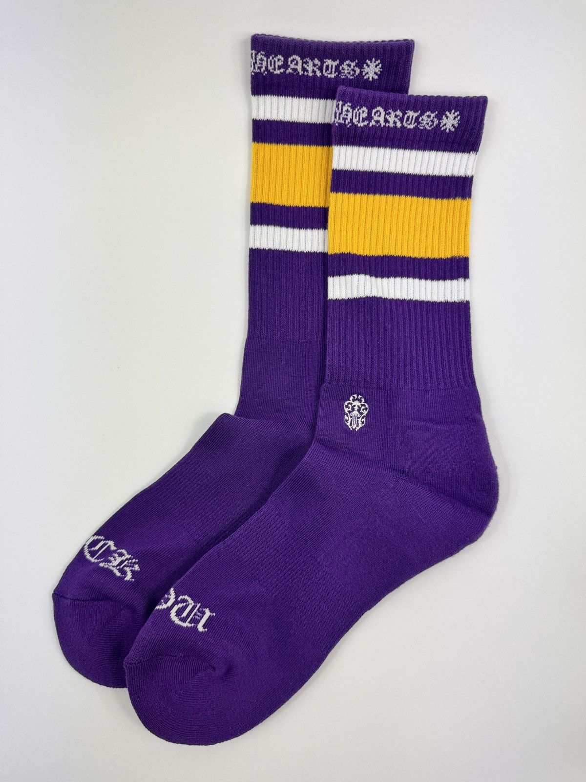 Chrome Hearts LOGO STRIPE SOCKS Size ONE SIZE - 1 Thumbnail