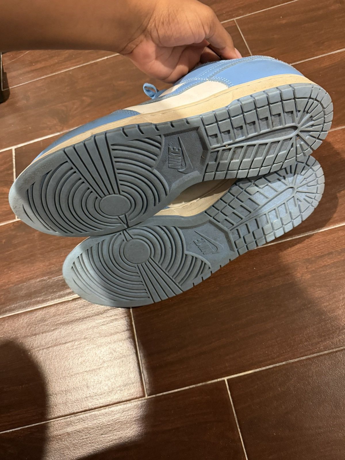 Nike Nike Dunk Low UNC University Blue Size 15 Used Size US 15 / EU 48 - 5 Thumbnail