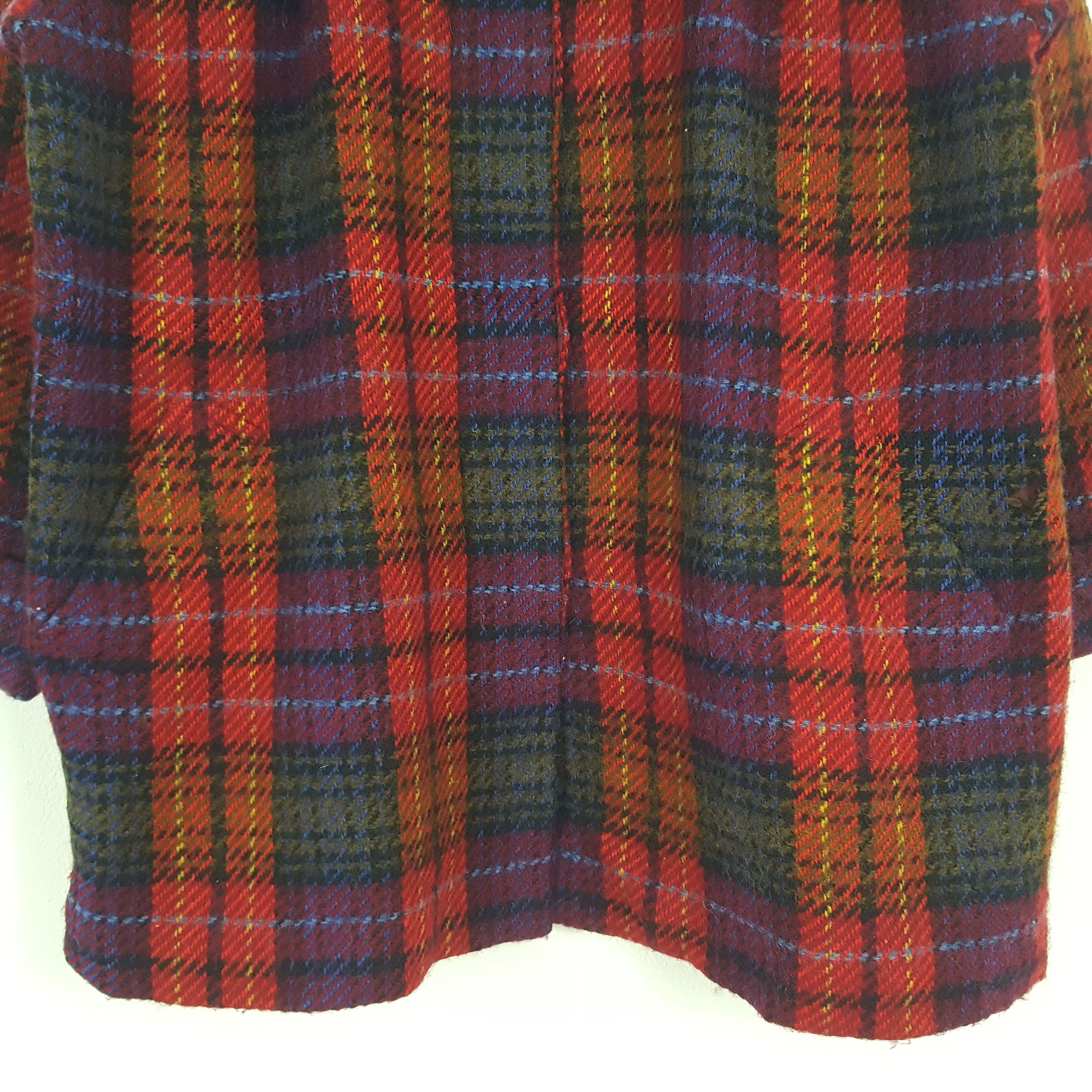 Christian Dior Monsieur × Vintage Vintage Christian Dior Italian Designer Flannel Jacket Size US XXL / EU 58 / 5 - 2 Thumbnail