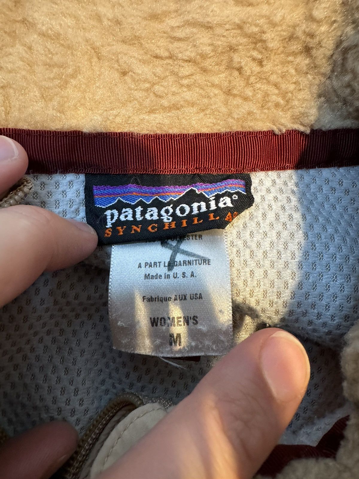 Patagonia Patagonia Women's M Synchilla Jacket Retro Rare Size M / US 6-8 / IT 42-44 - 5 Thumbnail