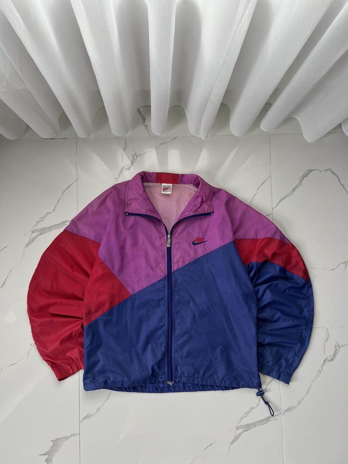 Nike 90's NIKE NYLON TRACK JACKET Y2K SWOOSH LOGO GORPCORE Size US M / EU 48-50 / 2 - 1 Thumbnail